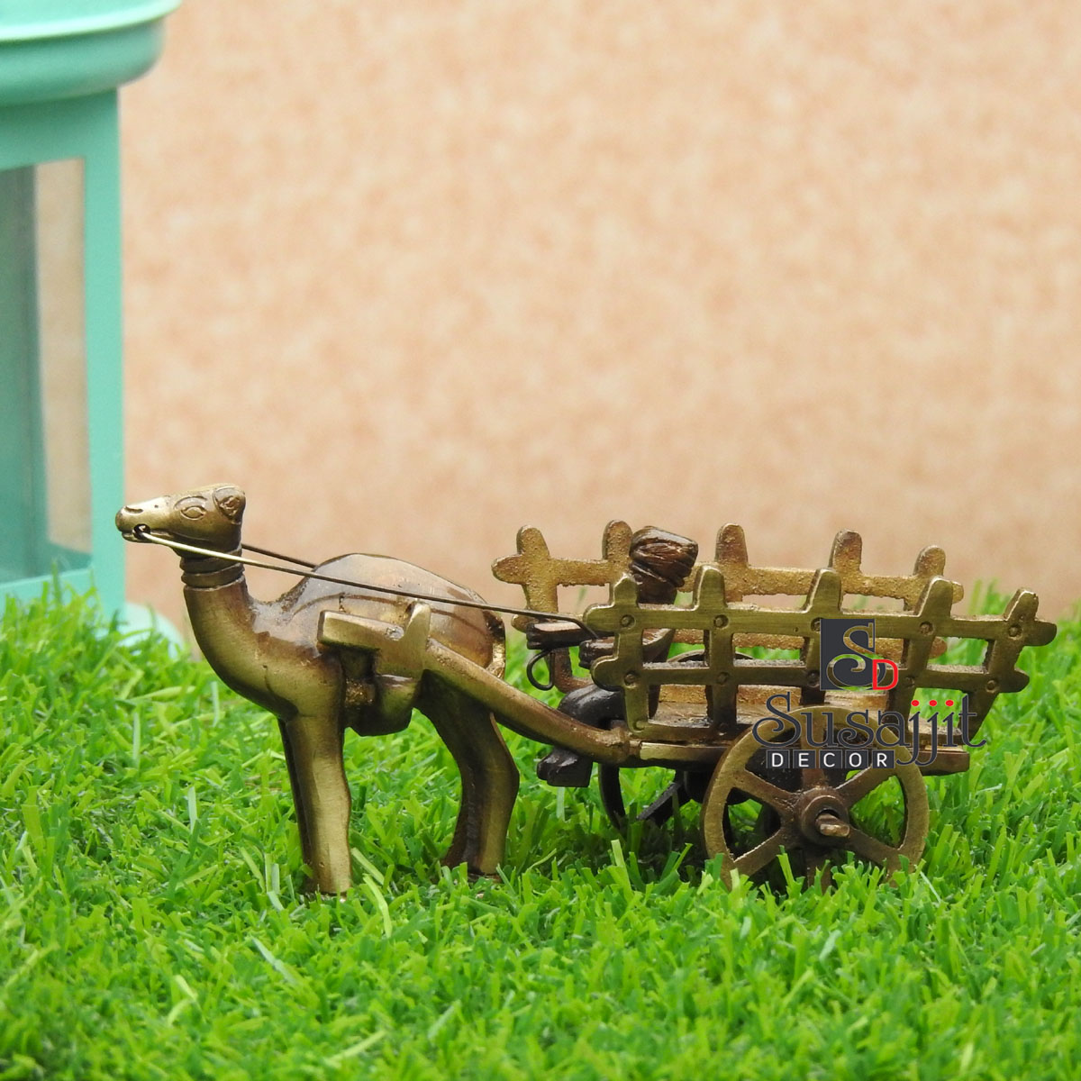 Camel Cart Showpiece