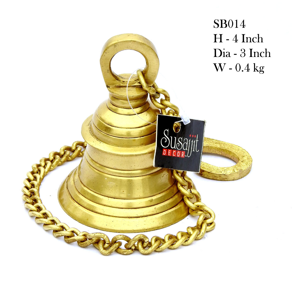 Decorative Brass Hand Bell