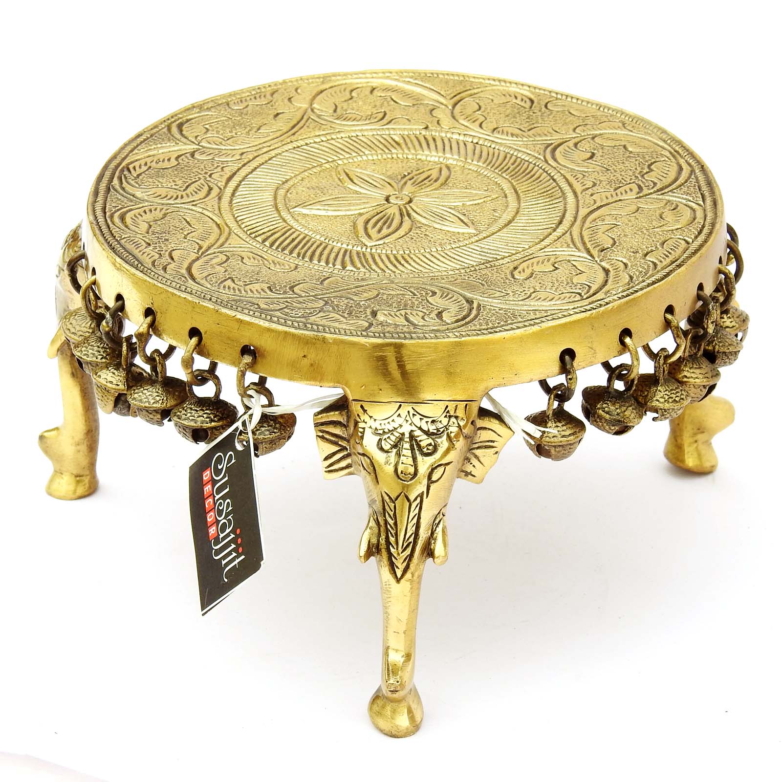Brass Decorative Stool