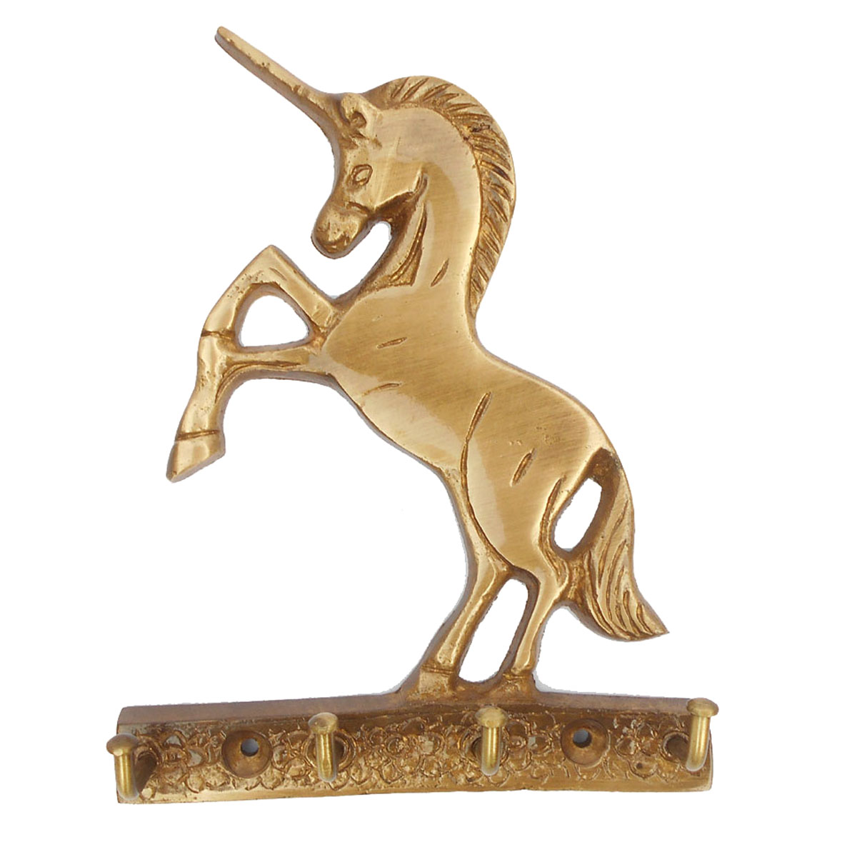 Golden Unicorn Wall Hook