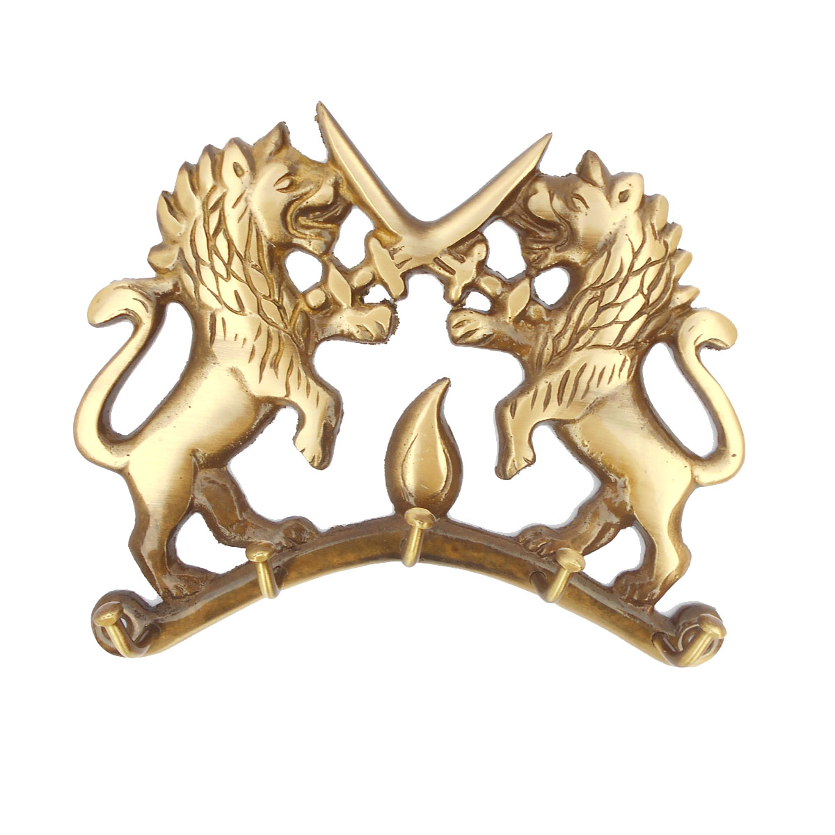Brass Lion Emblem