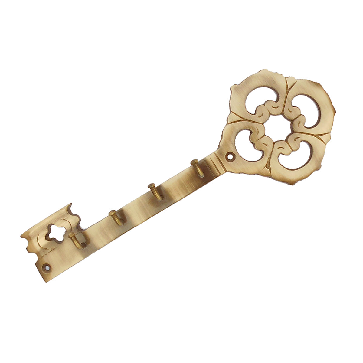 Antique Brass Key Hook