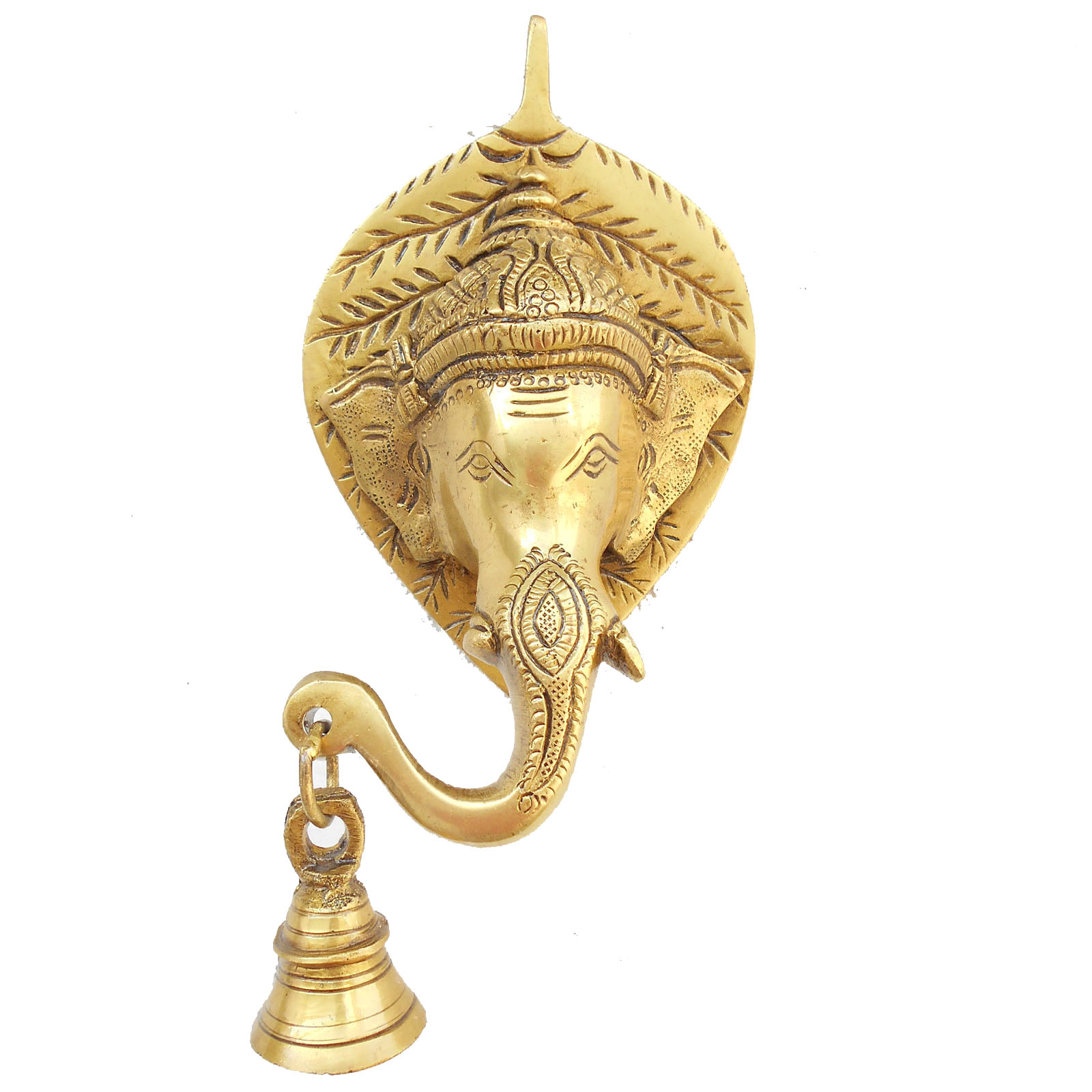 Brass Ganesha Wall Hanging