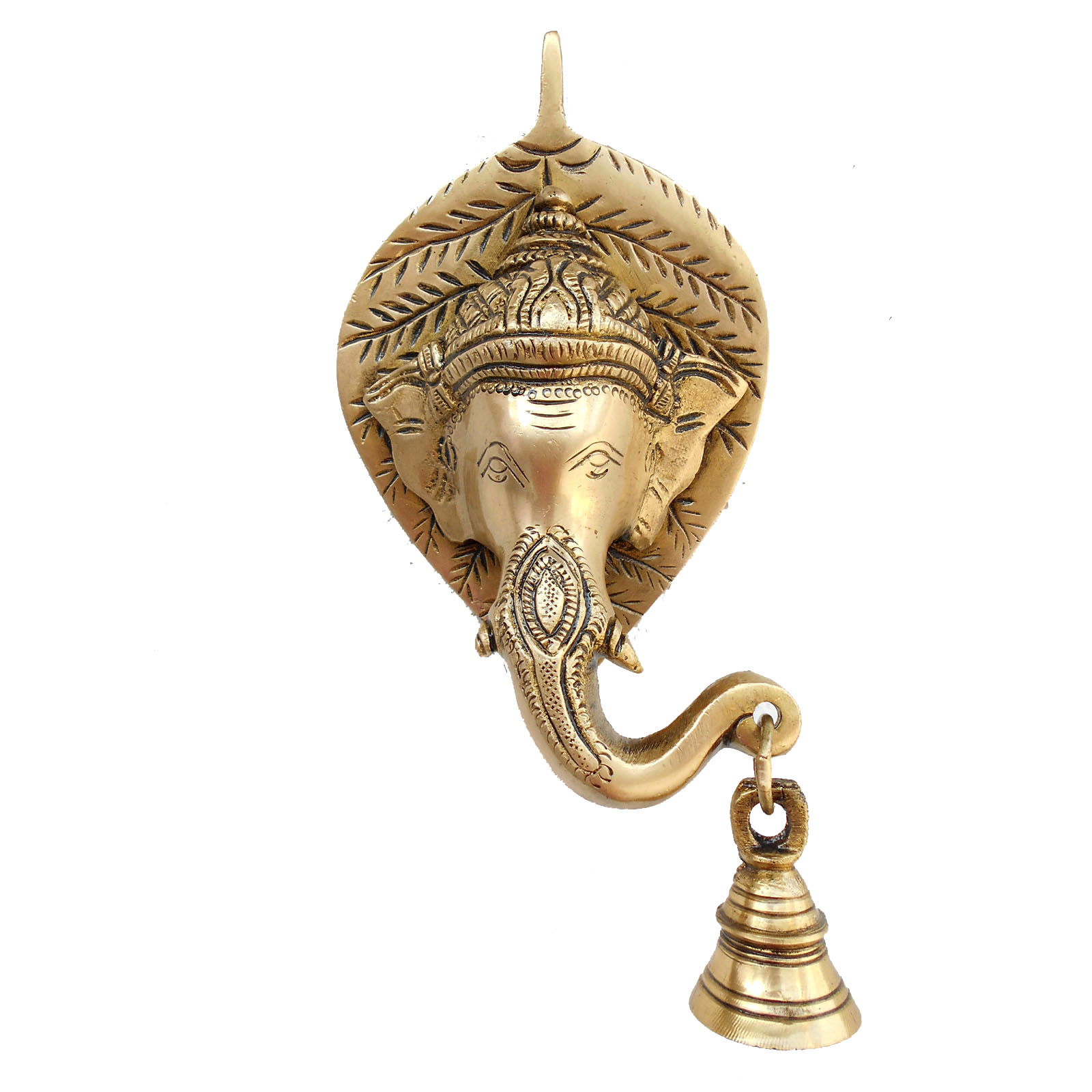 Brass Ganesha Wall Hanging