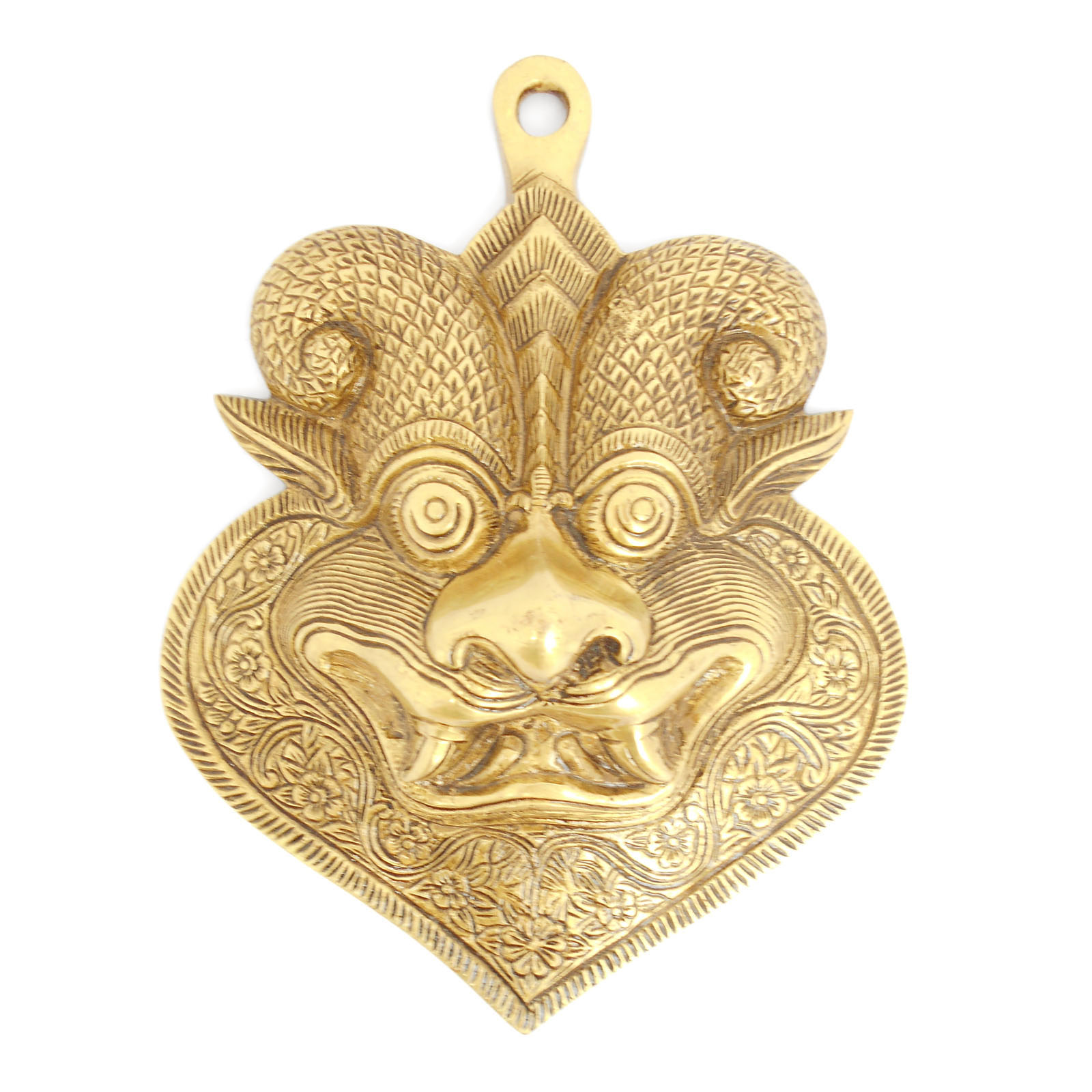 Brass Wall Hanging Mask