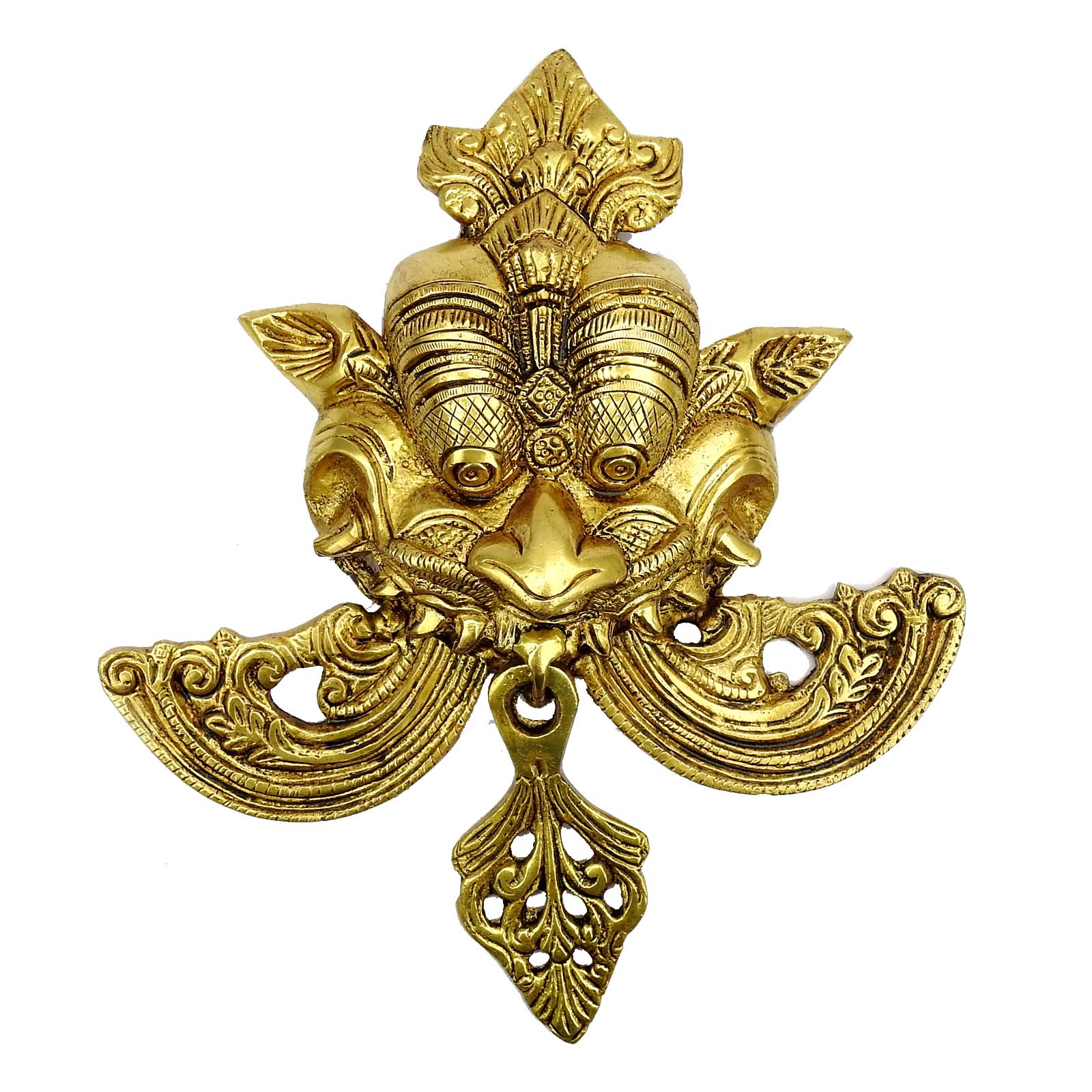Ornate Brass Wall Hanging