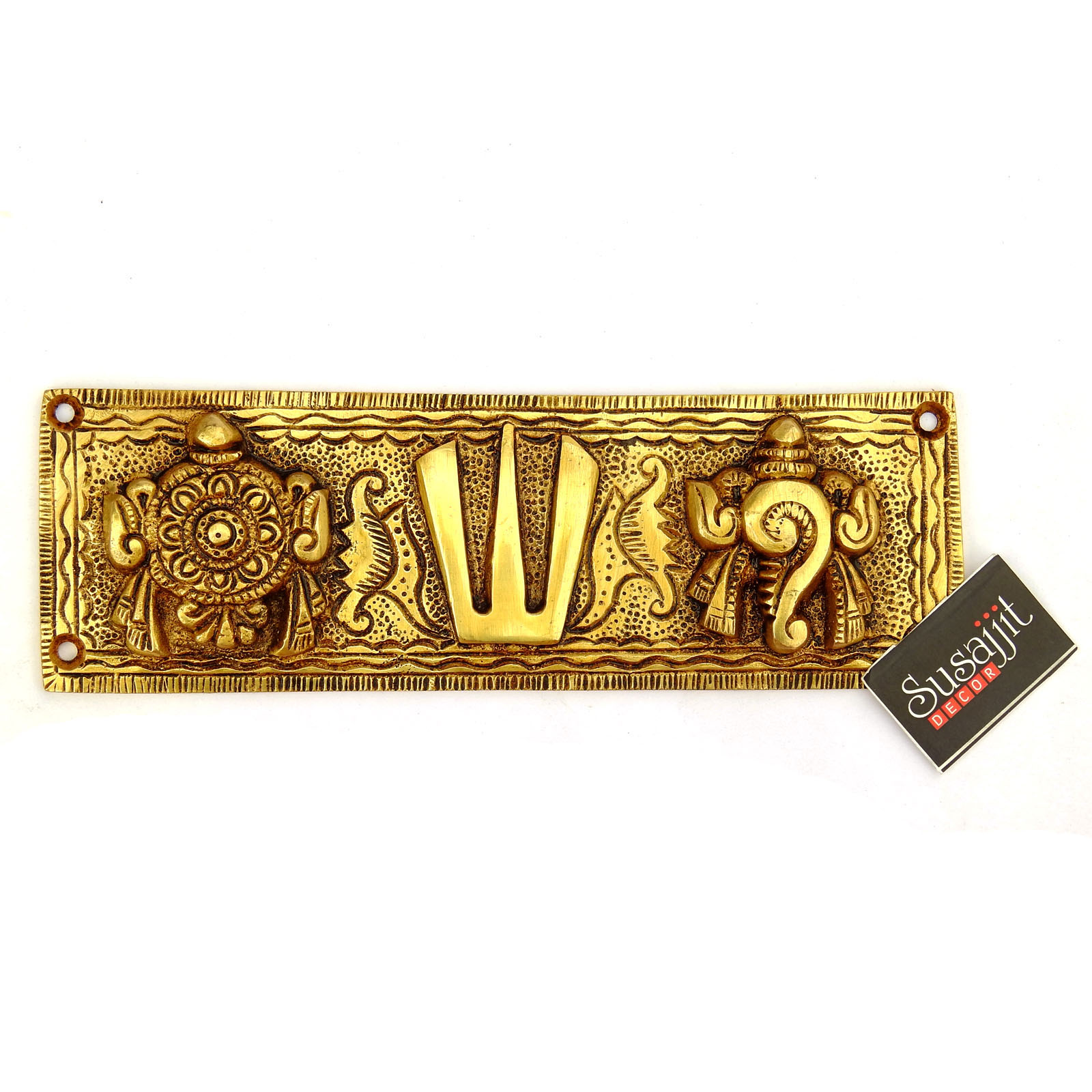 Decorative Brass Name Plate