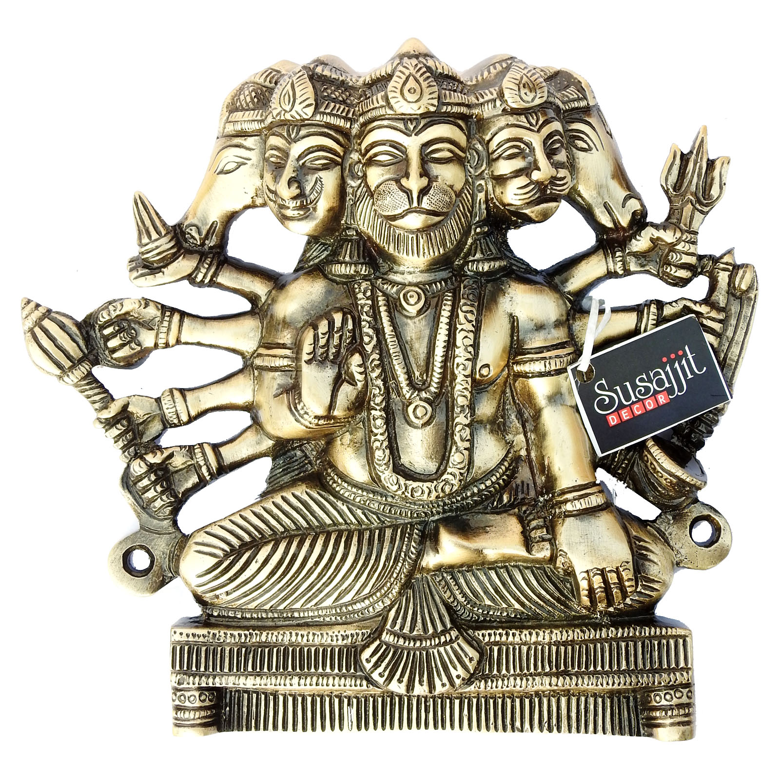 Brass Lord Hanuman Statue