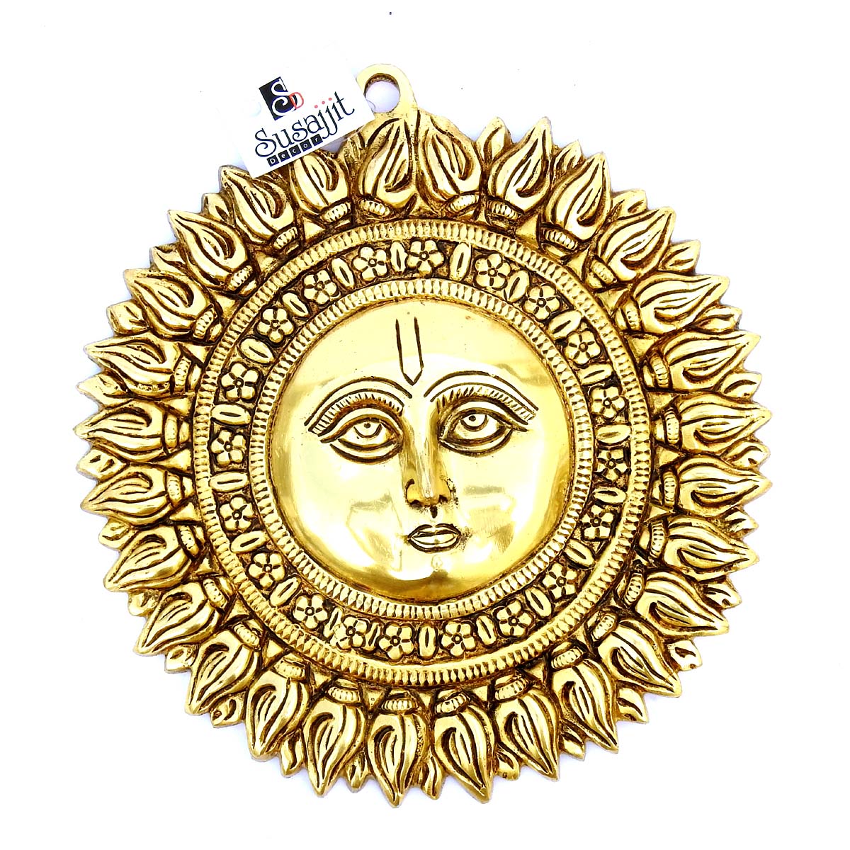 Brass Sun Wall Hanging
