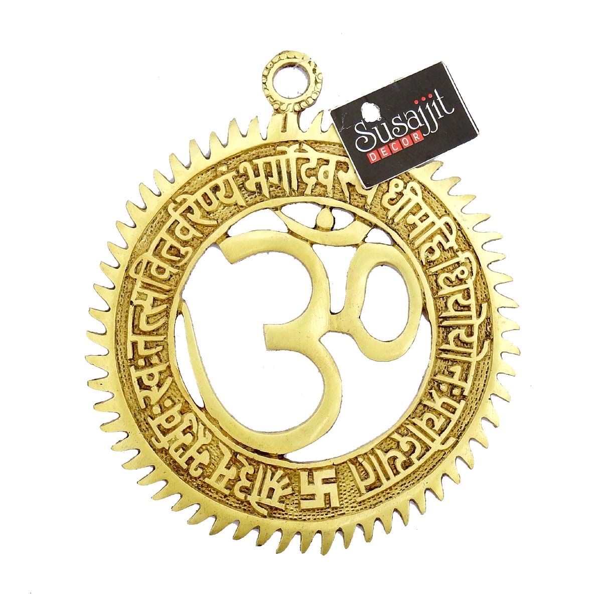 Golden Om Wall Hanging