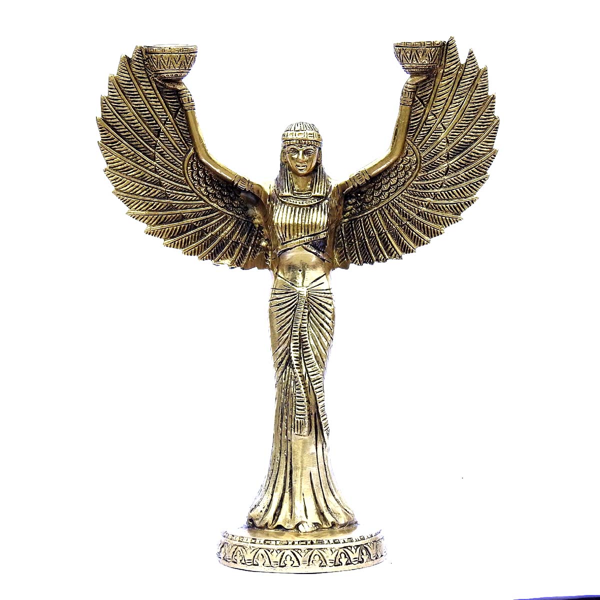 Egyptian Goddess Statue Candle Holder