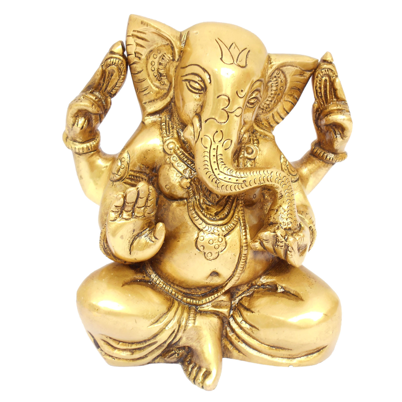 Brass Ganesha Statue