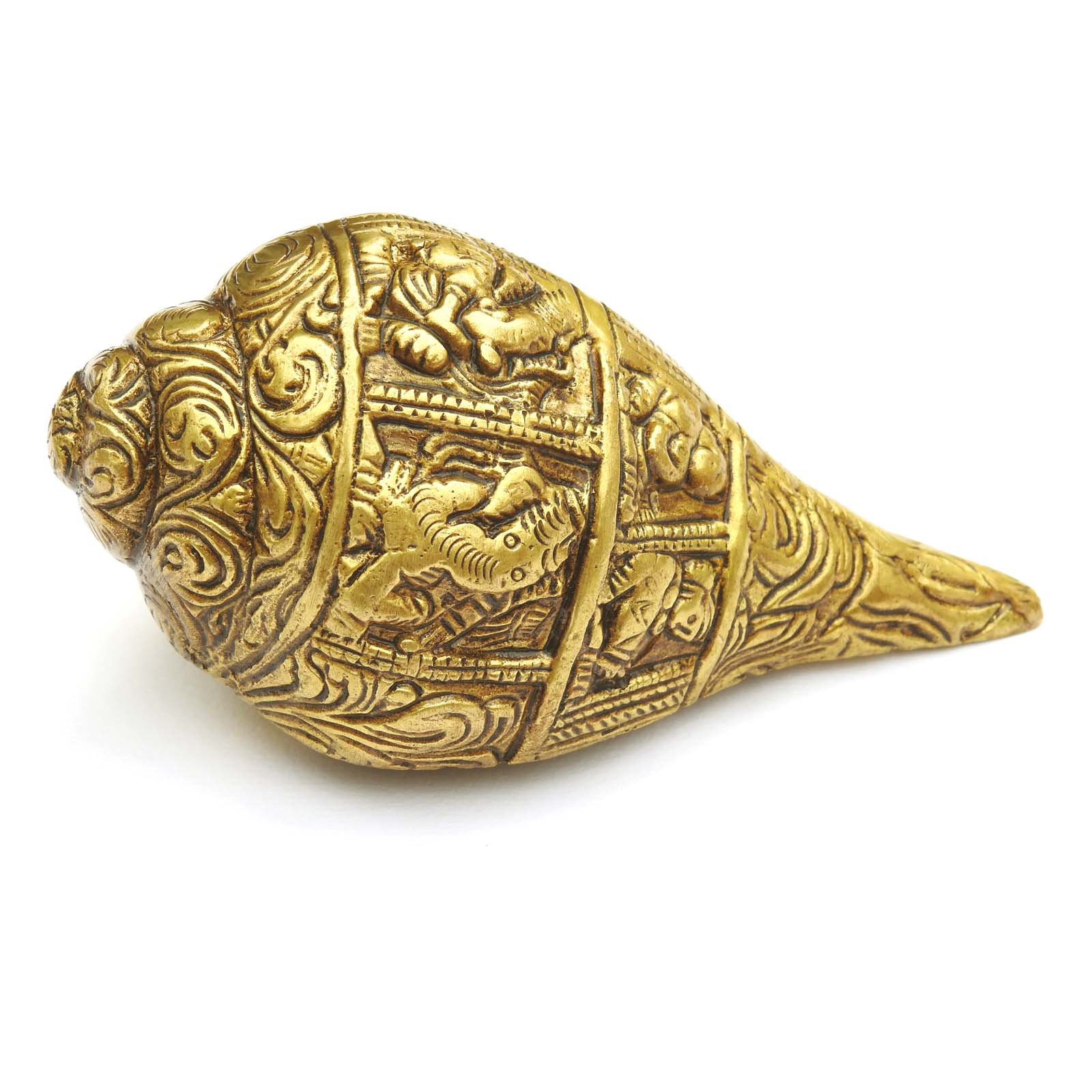 Ornate Brass Conch