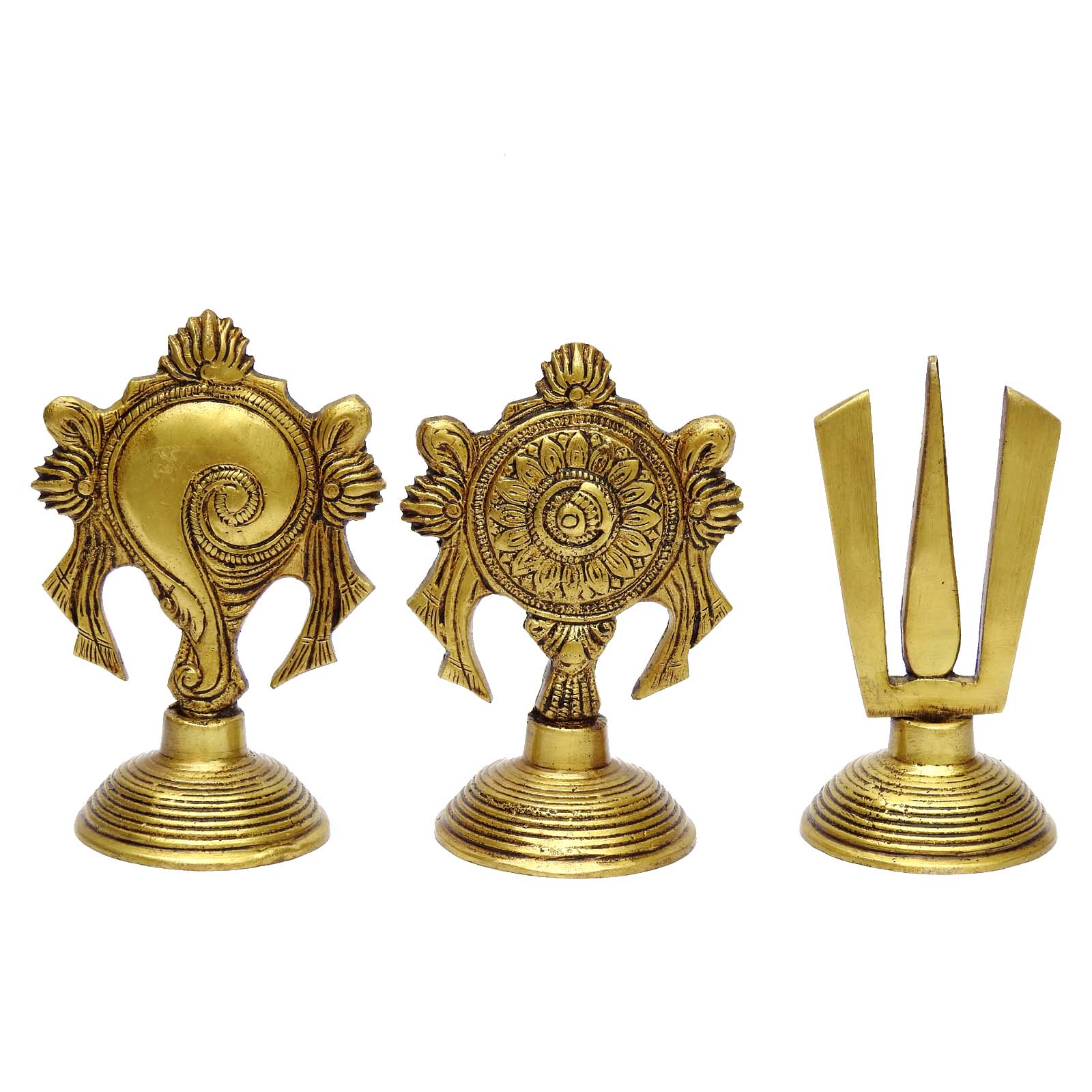 Decorative Brass Symbols Set