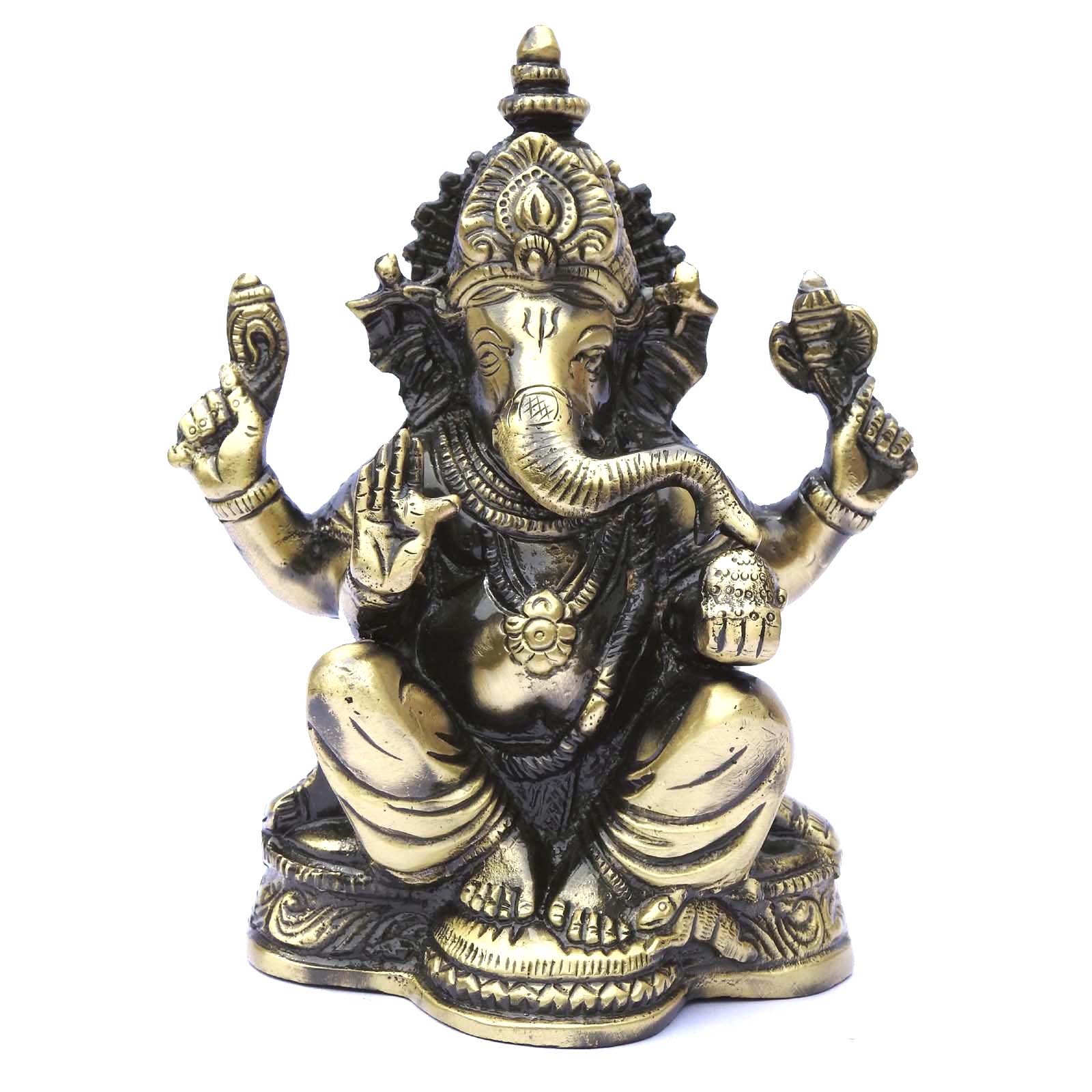 Brass Lord Ganesha Statue