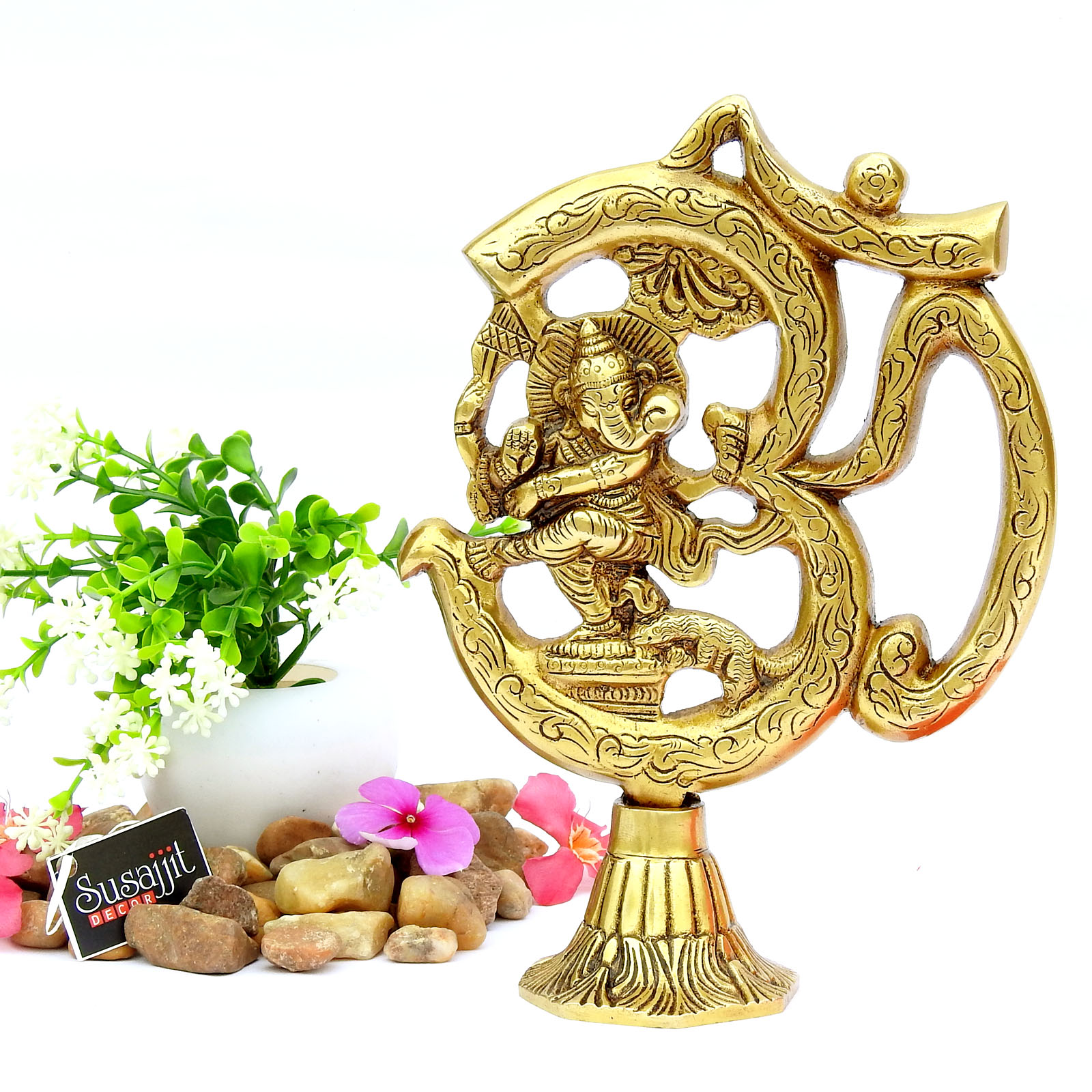 Decorative Ganesha Brass Showpiece