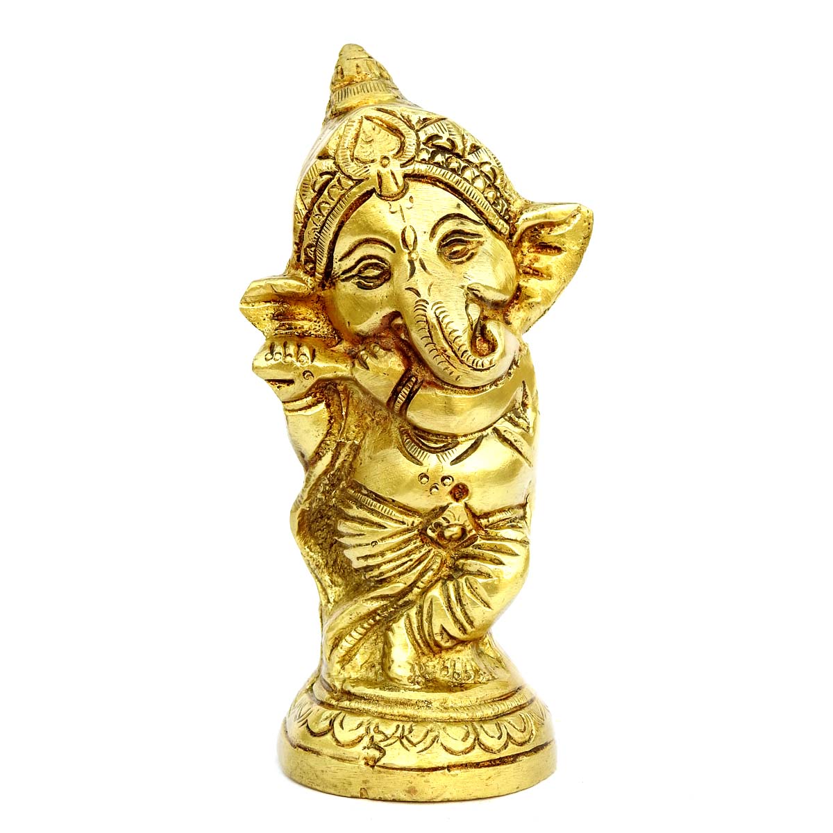 Golden Lord Ganesha Statue