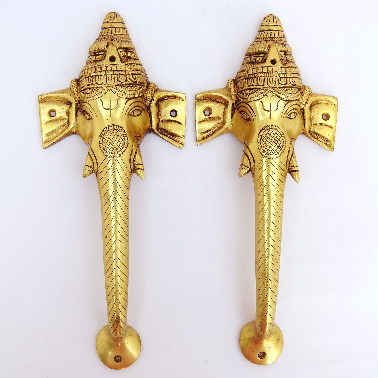Brass Elephant Door Handles
