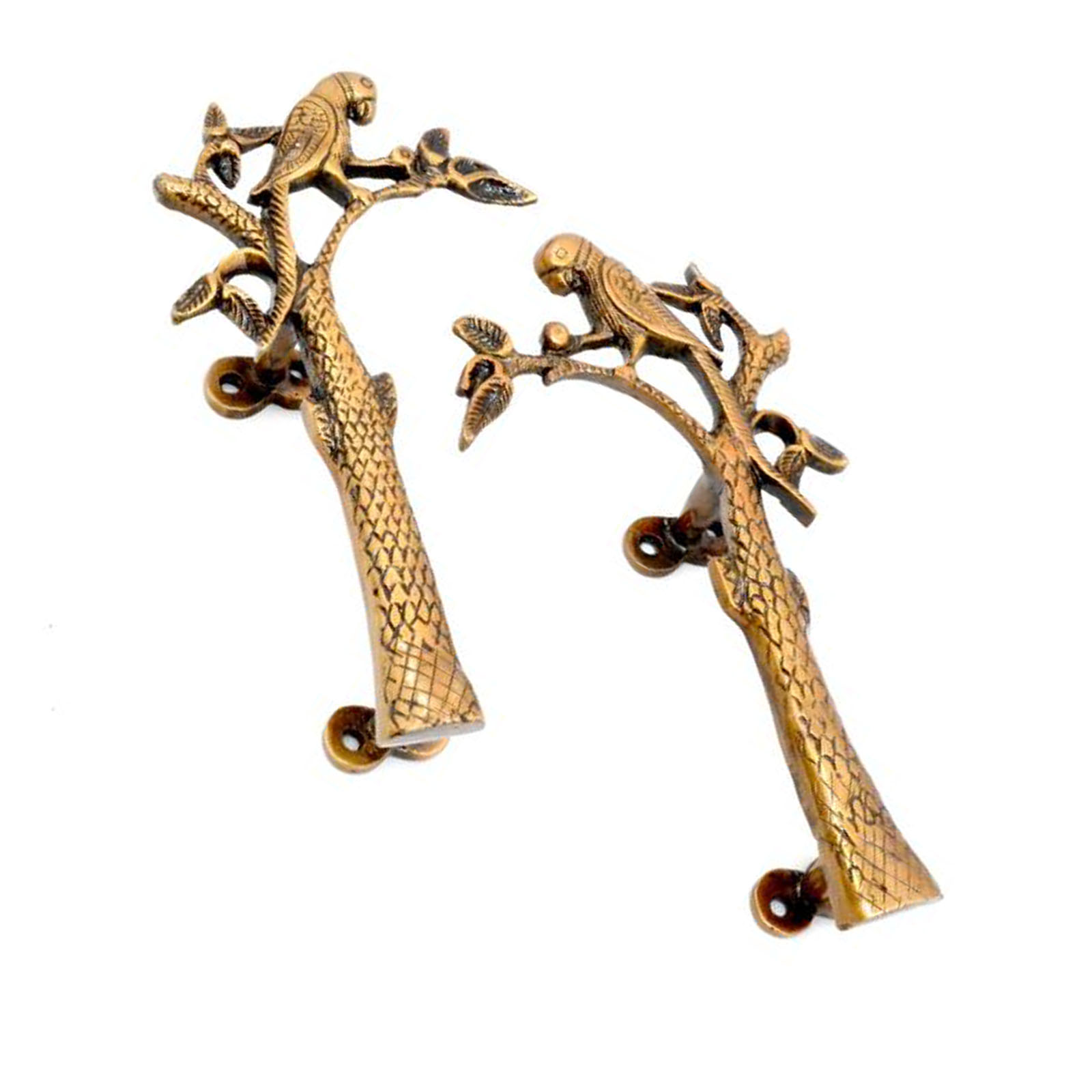 Decorative Parrot-Themed Drawer Handles