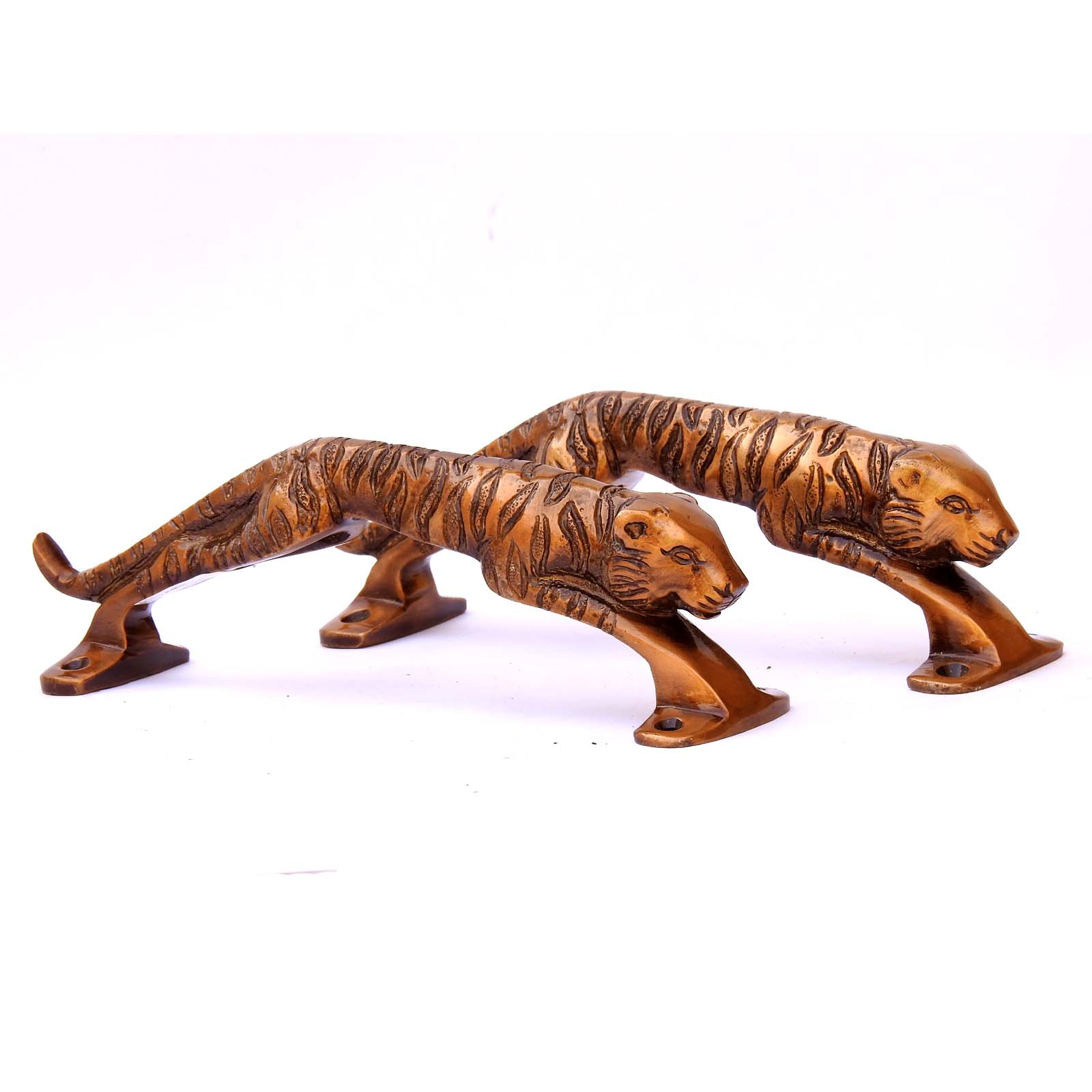 Bronze Tiger Sculptures