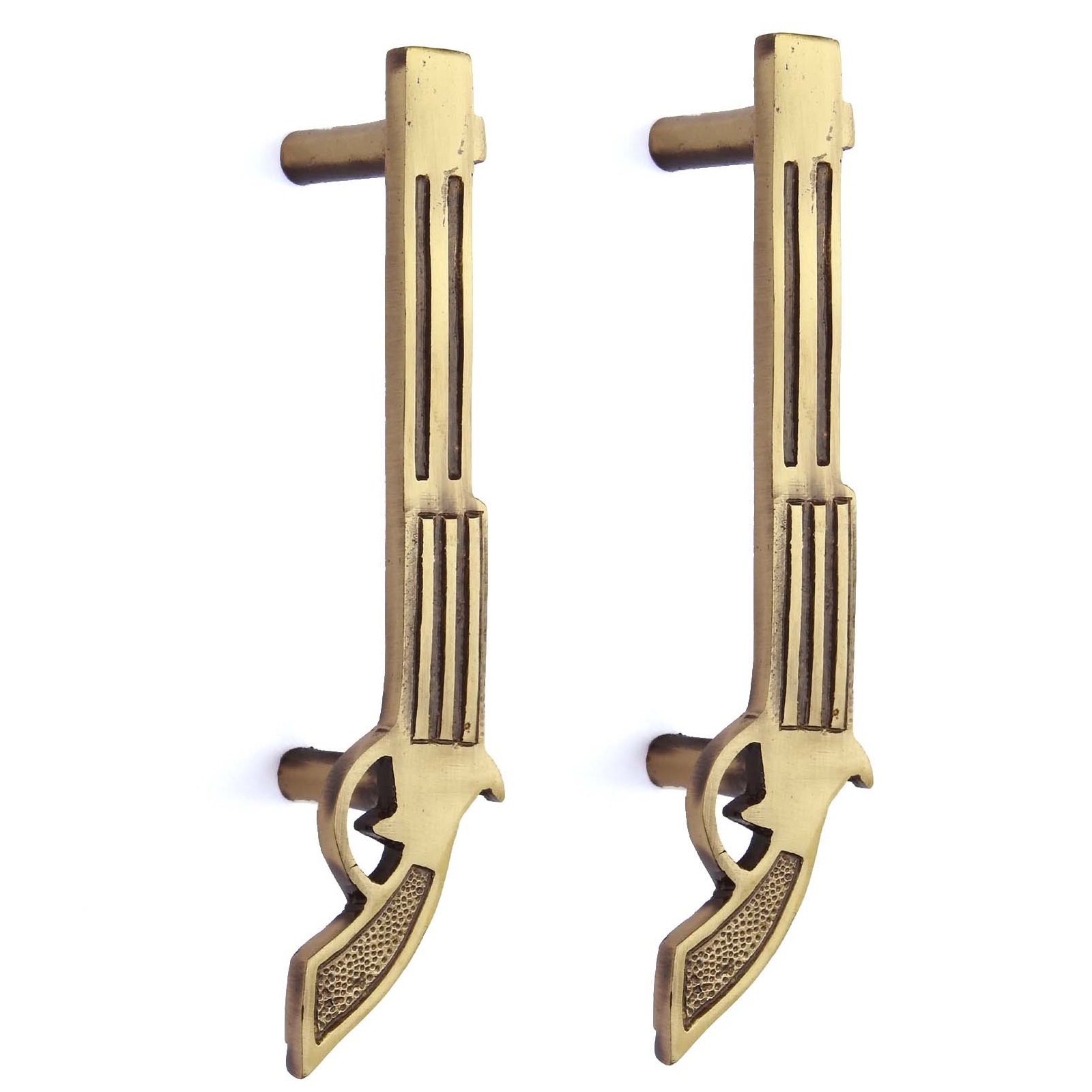 Vintage Brass Door Handles