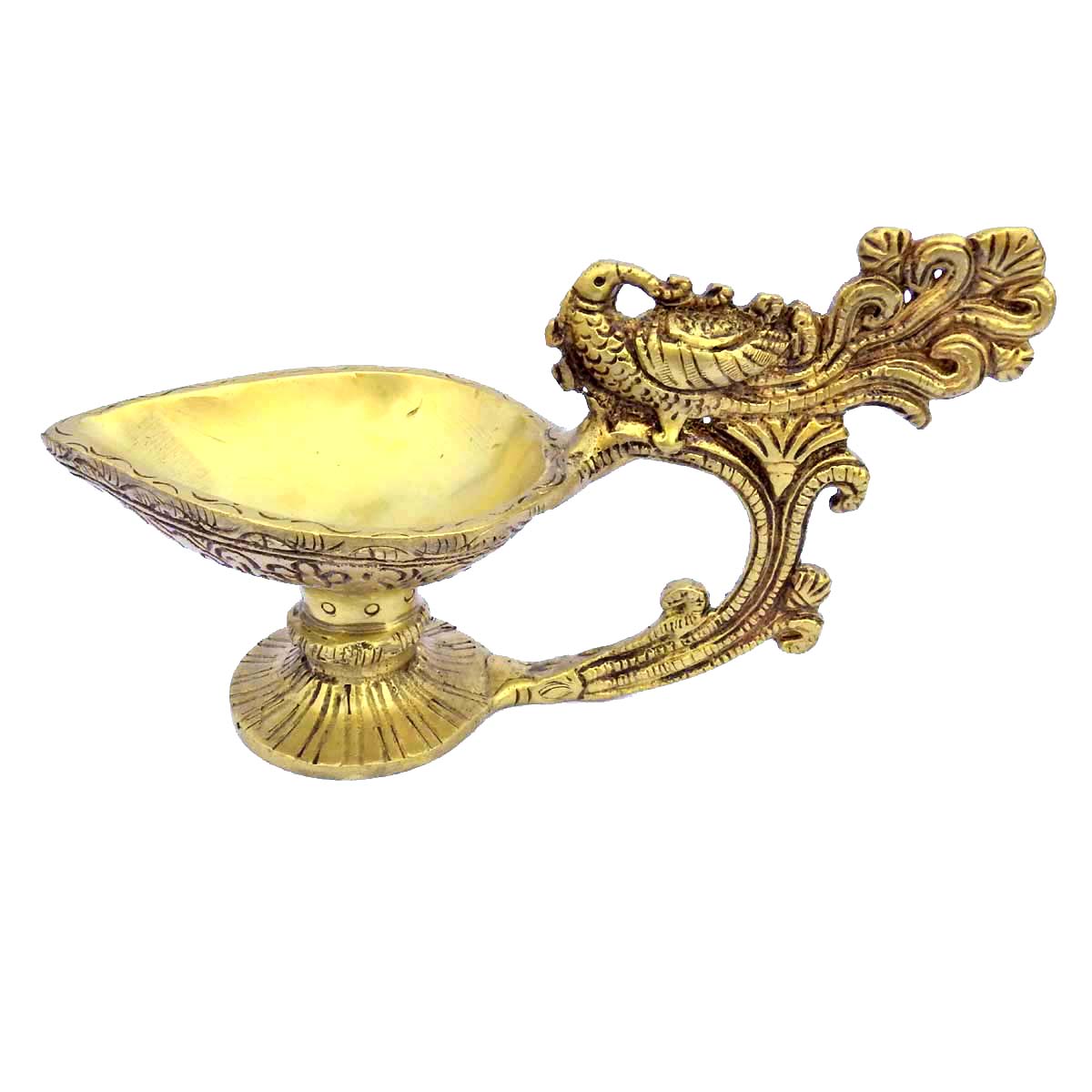 Brass Oil Lamp