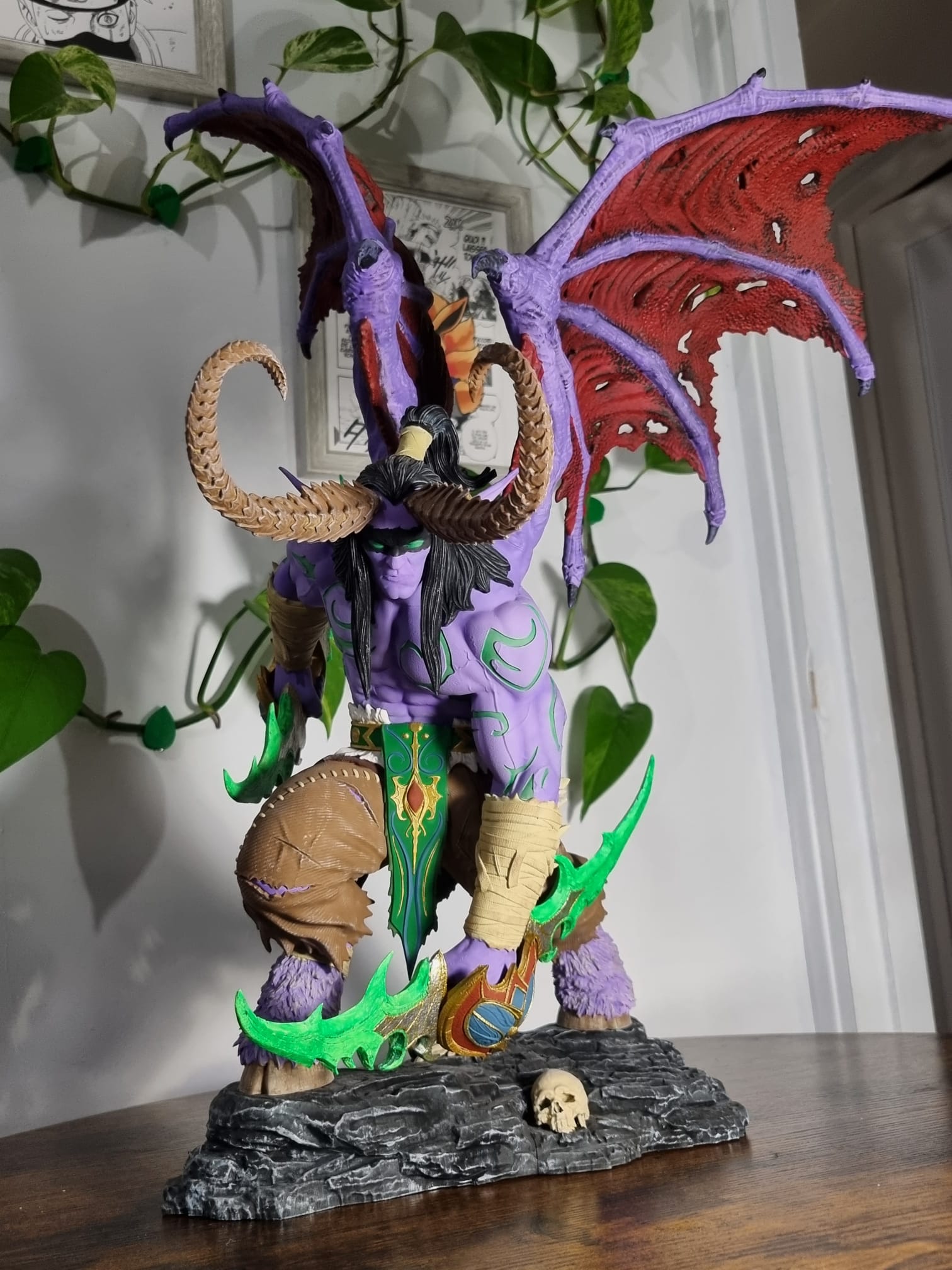 Figurine Illidan Hurlorage