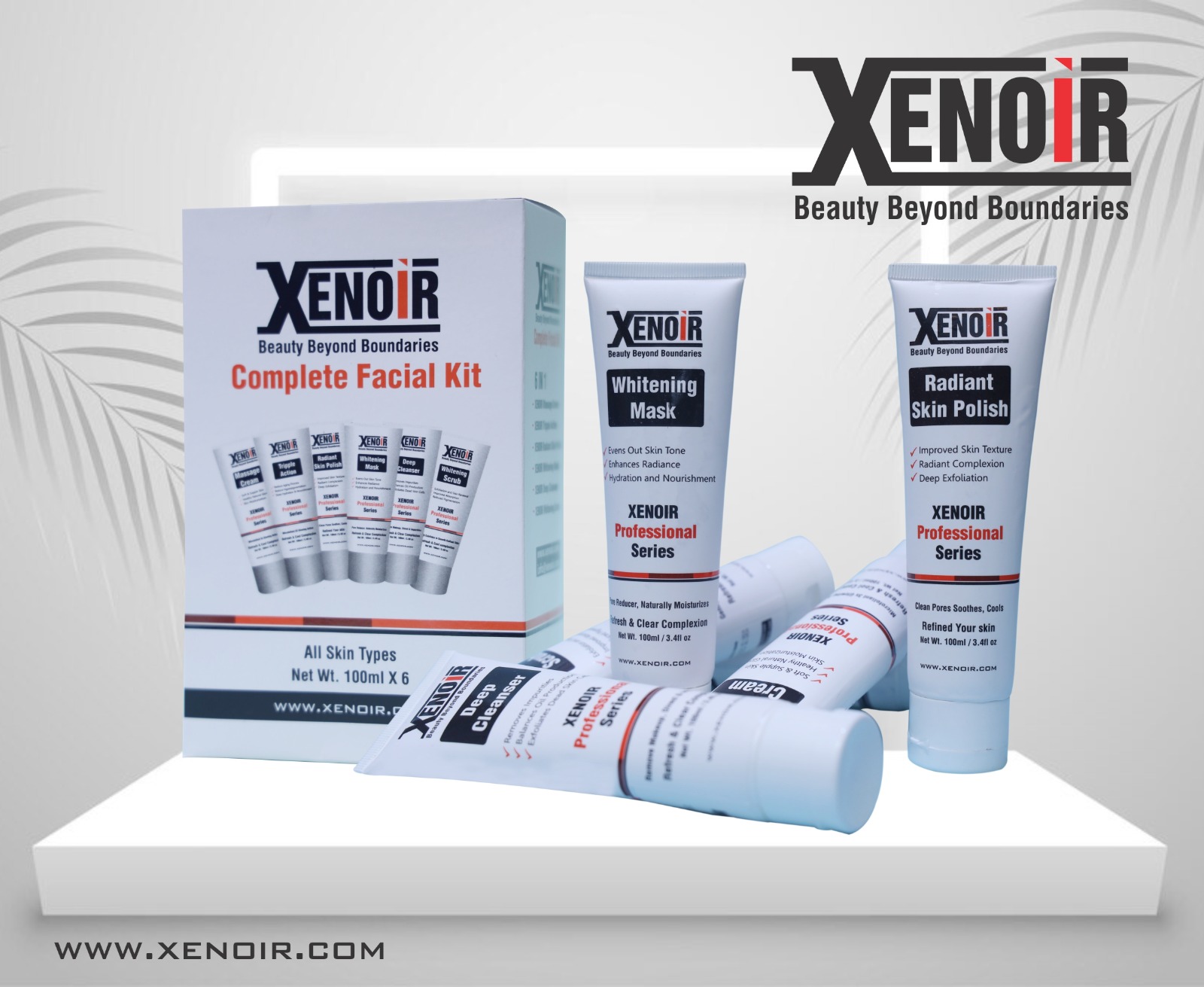 XENOIR Complete Glowing Facial Kit