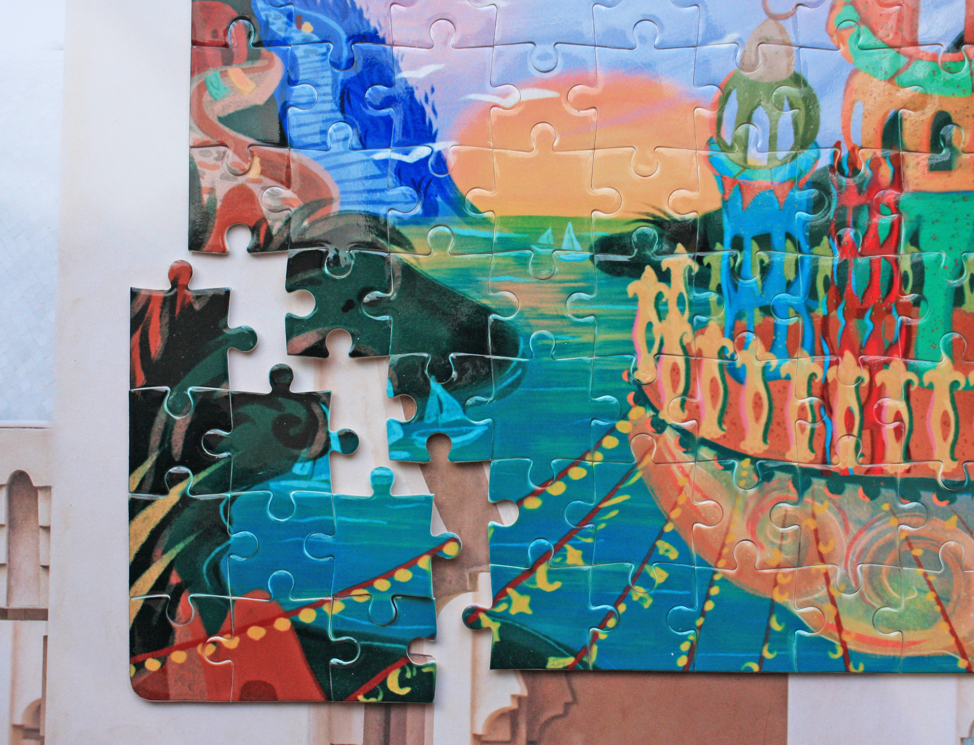 Palace by the Sea Jigsaw Puzzle | 99 Pieces