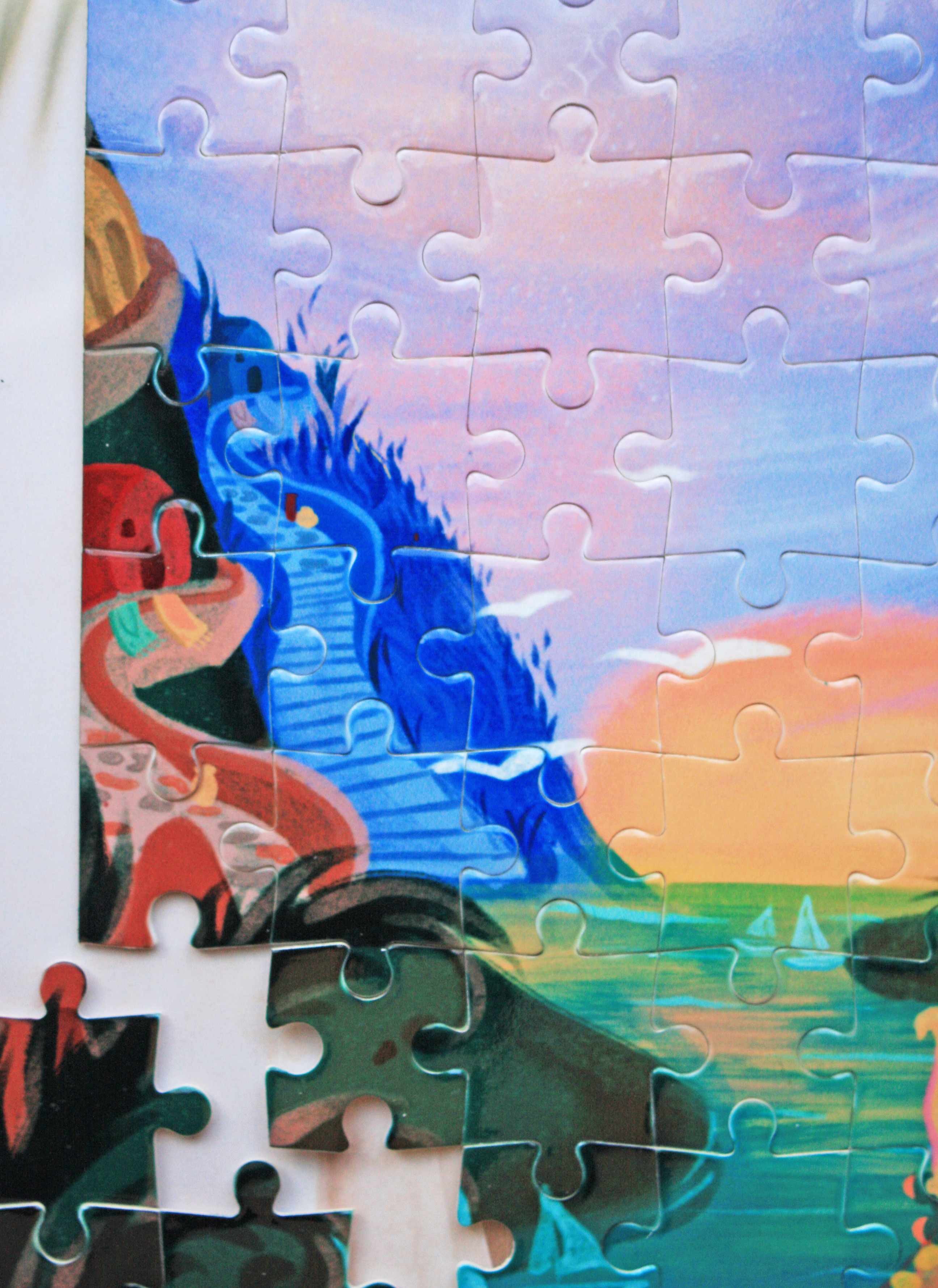 Palace by the Sea Jigsaw Puzzle | 99 Pieces