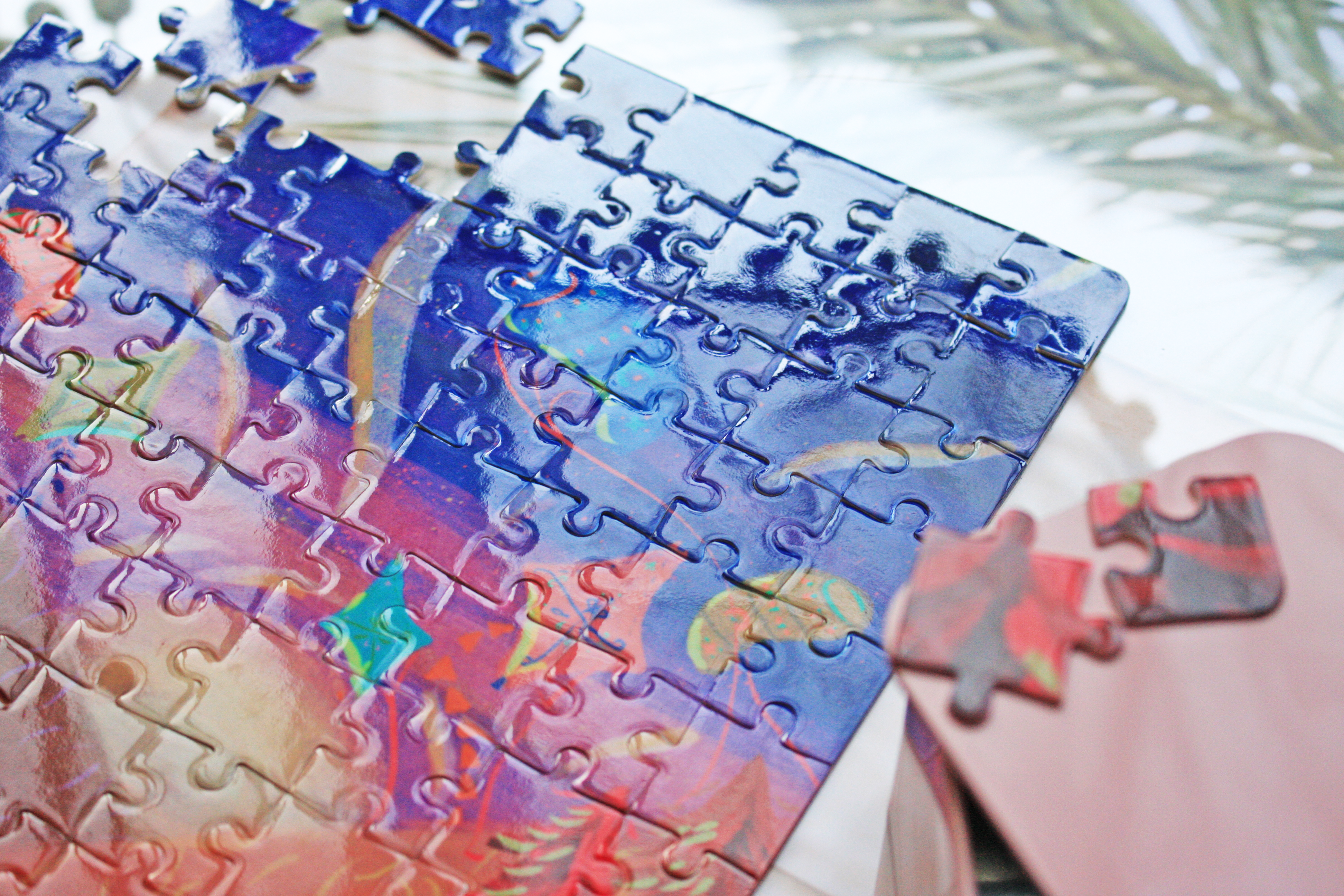 Dancing Dusk Jigsaw Puzzle | 99 Pieces