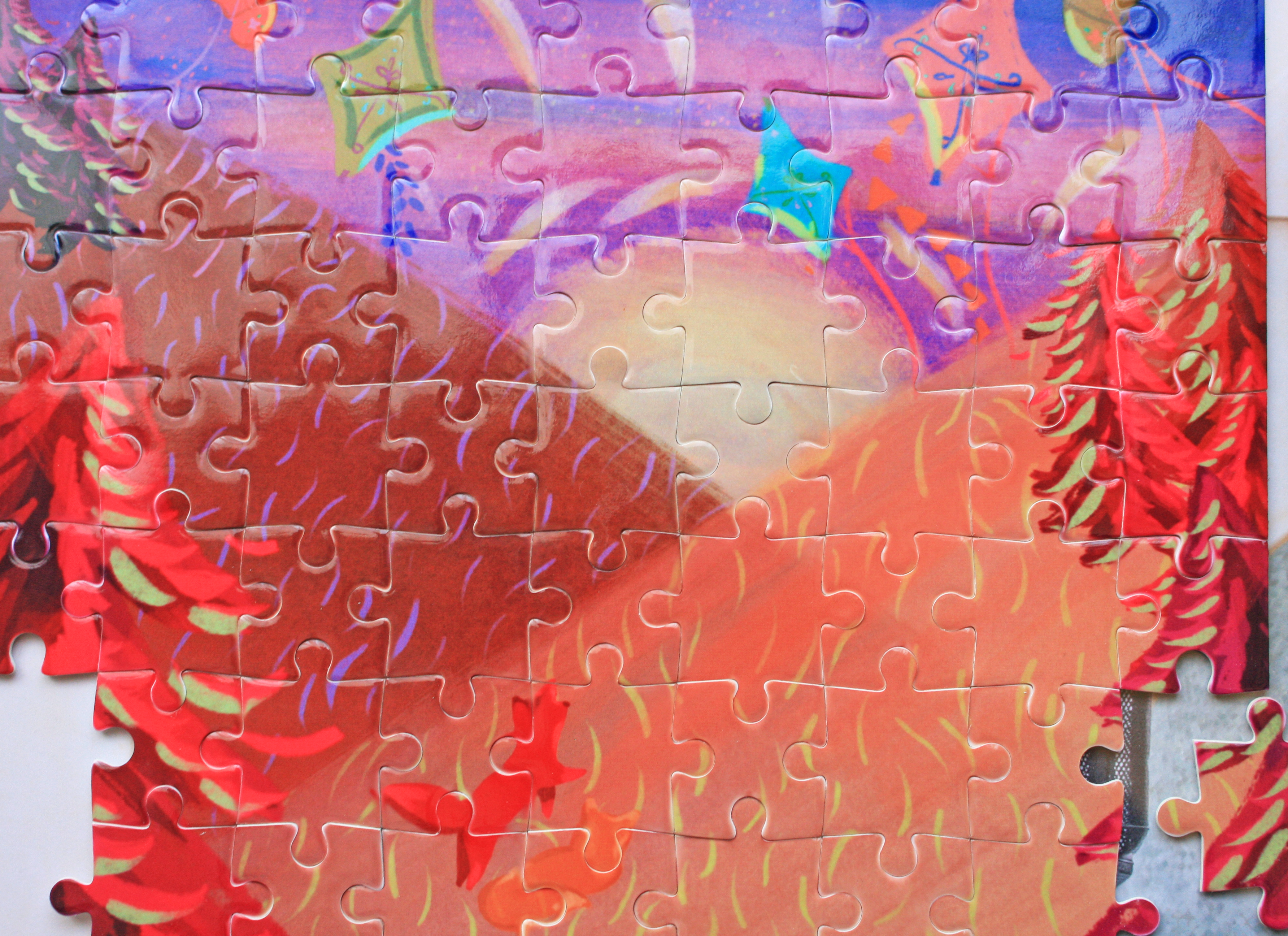 Dancing Dusk Jigsaw Puzzle | 99 Pieces