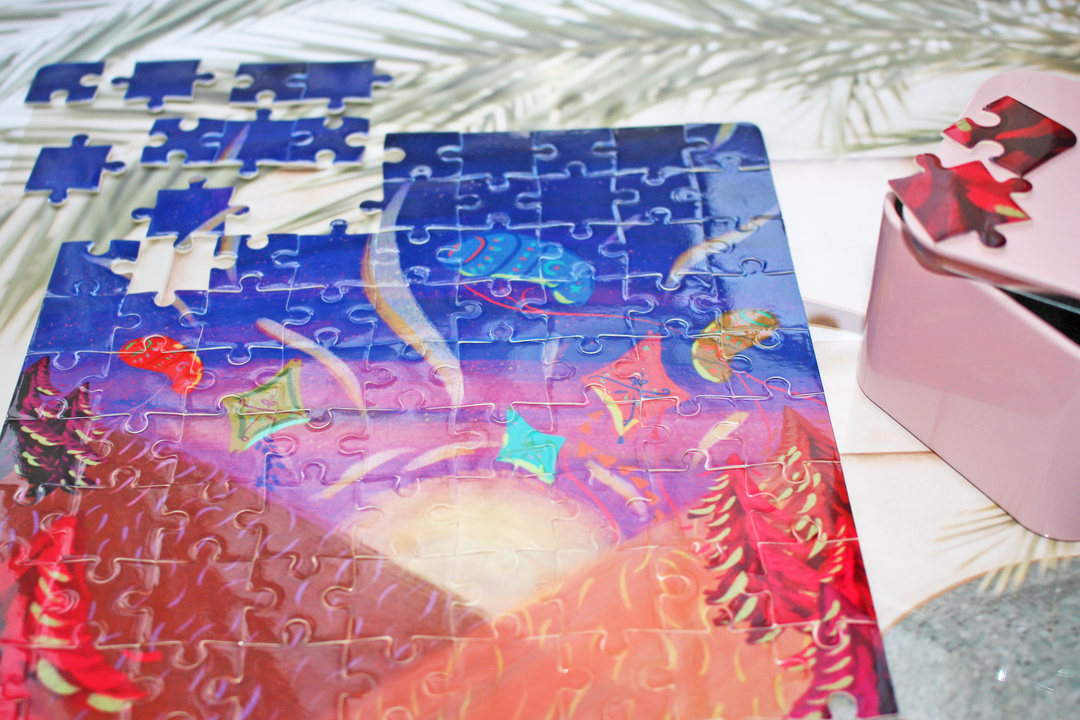 Dancing Dusk Jigsaw Puzzle | 99 Pieces