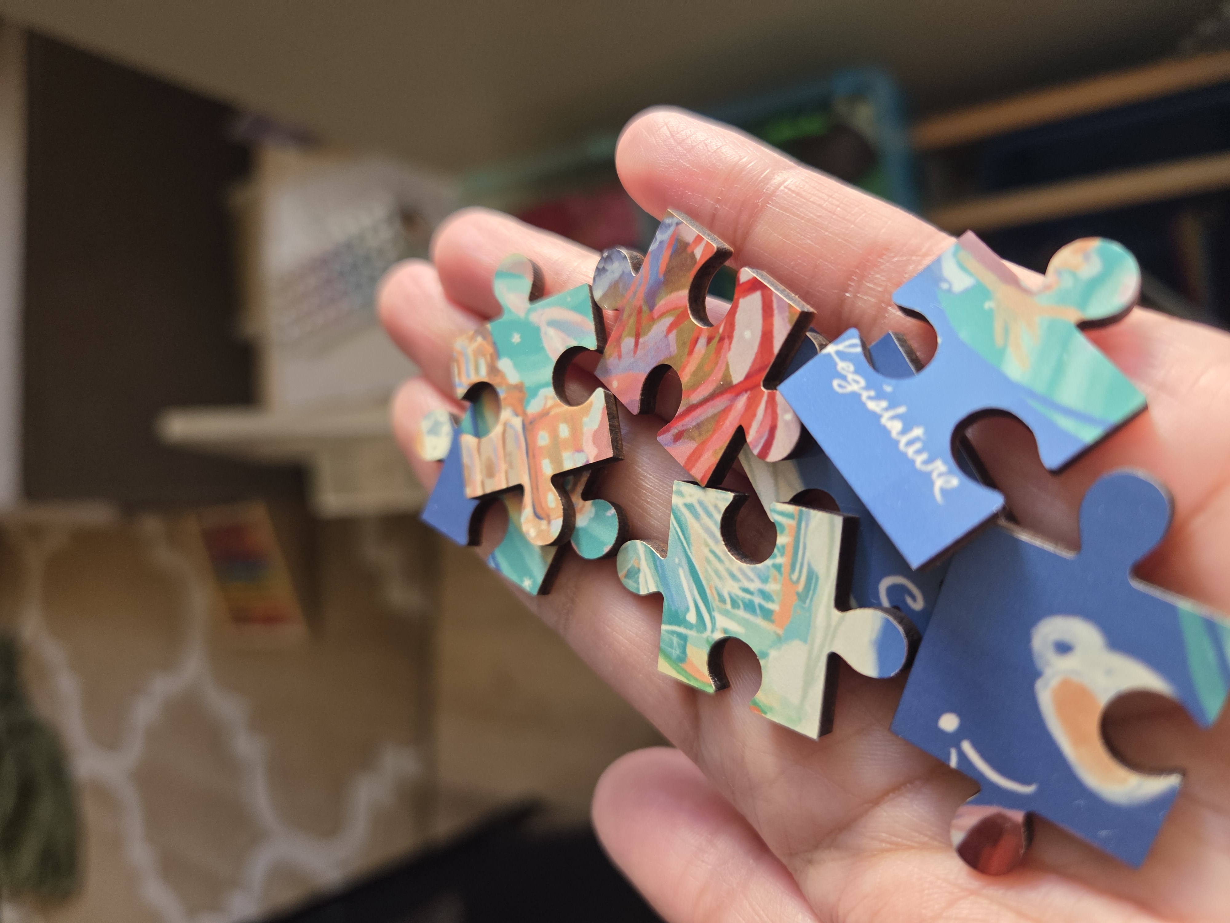 Oh Lovely Town Puzzle