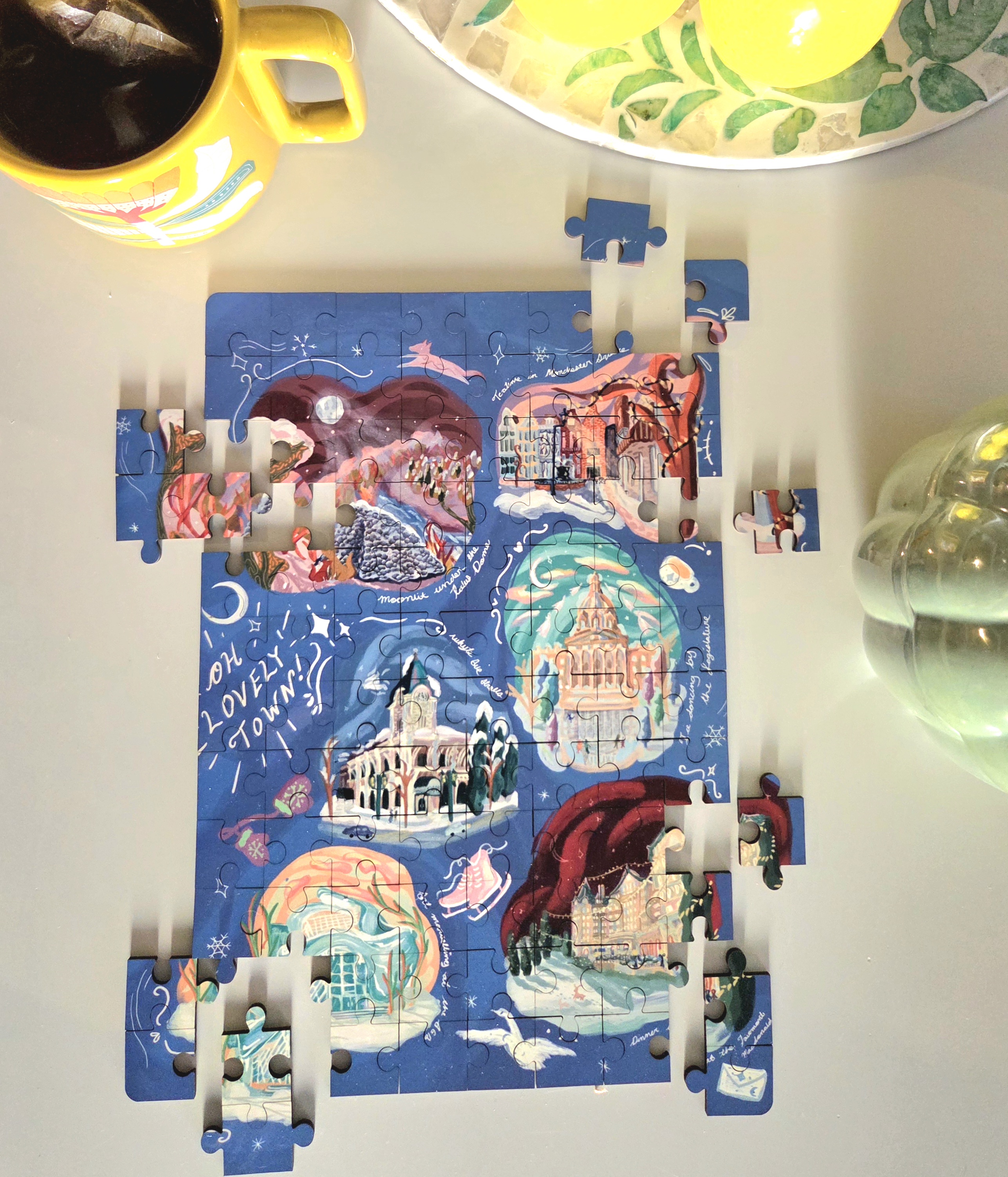 Oh Lovely Town Puzzle