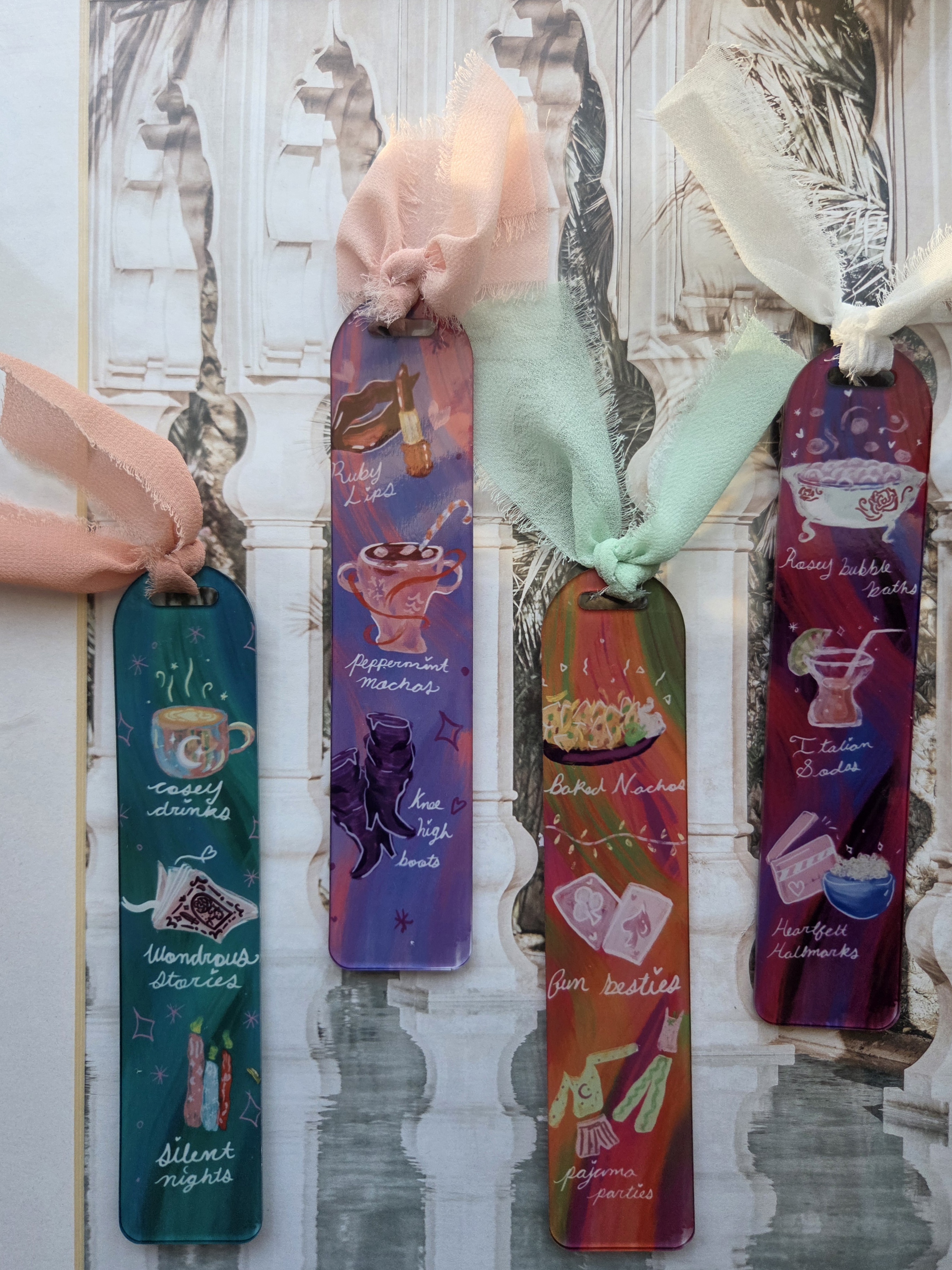 Winter Nights Bookmarks