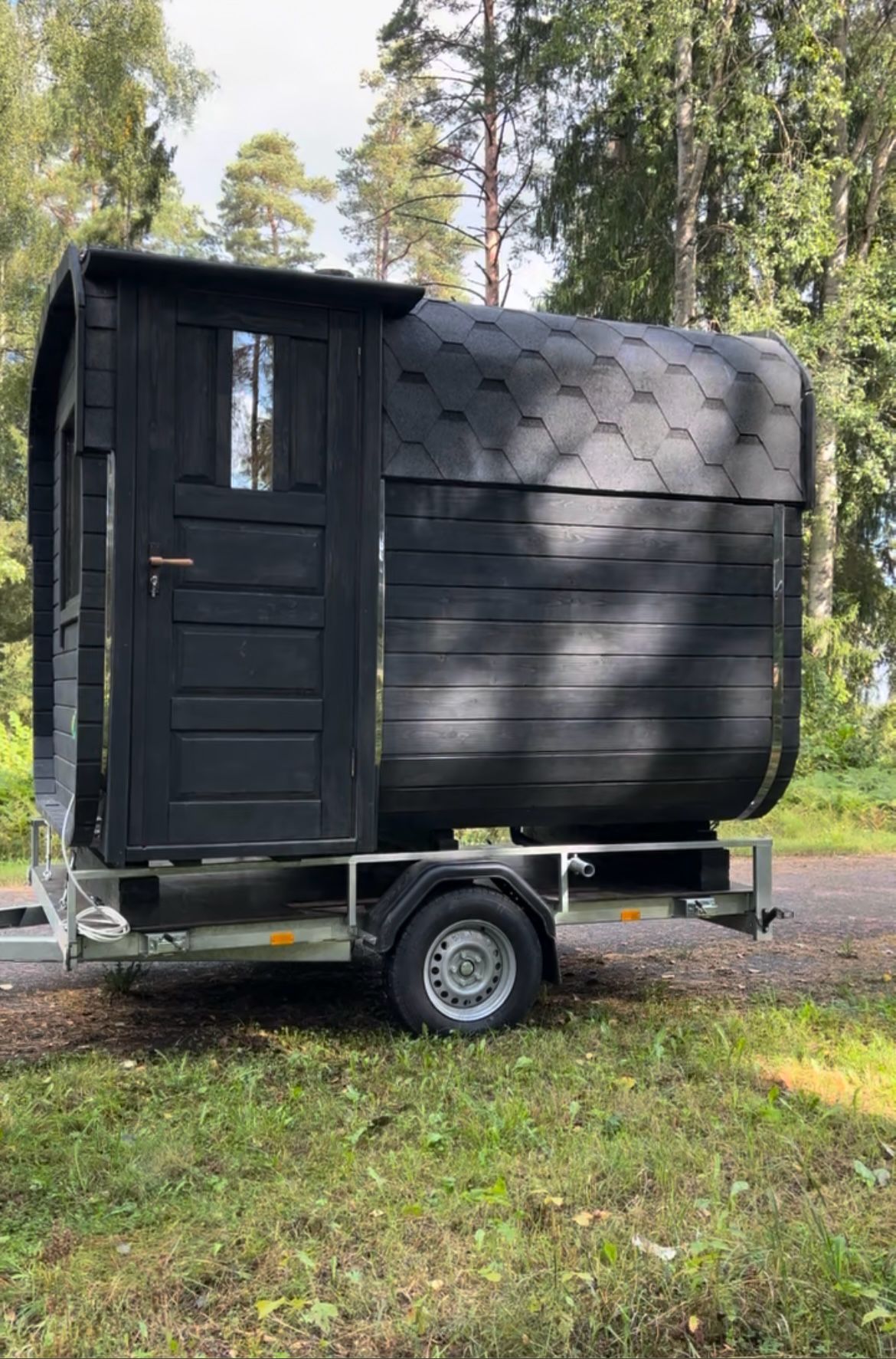 Rectangular Mobile Sauna