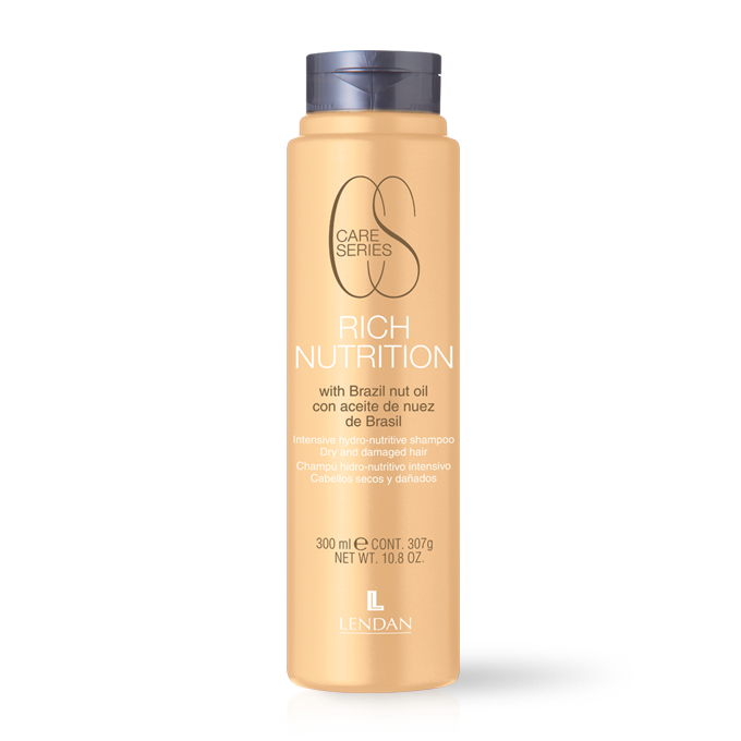 Champú nutritivo con aceite de nuez de Brasil