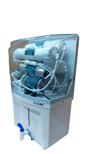 Sreetom RO Supreme Alkaline RO Water Purifier | 4 Years Free Service | ISI & NSF Certified | RO + UV + UF + Alkaline + TDS Control + UV LED in Tank | 8L Tank | 20 LPH Purification, White
