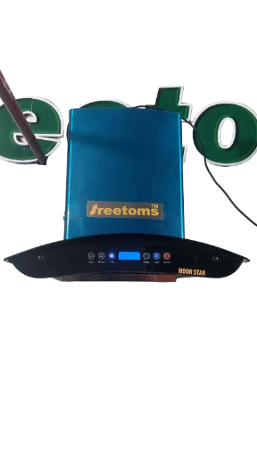 Moonstar 60 cm 1425 m3/hr Filterless Autoclean Kitchen Chimney with BLDC Motor and 15 Years Warranty (BLDC FLCG 600 HAC LTW MS NERO), Blue