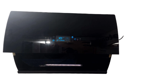 Star 60 Cm 1350 M3/Hr Slant, Filterless Auto Clean Chimney,12 Yr Warranty On Motor (2 Yr Comprehensive), Itailan Design, (HOOD BLISS FL SC AC BK 60, Touch & Gesture Control, Black)