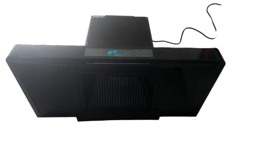Star 90 1400 m3/hr T-Shape || Filterless Auto Clean Kitchen Chimney with Oil collector || 10 Year Warranty On Motor (2 Year Comprehensive) by Livpure, (Touch And Gesture Control, Black)