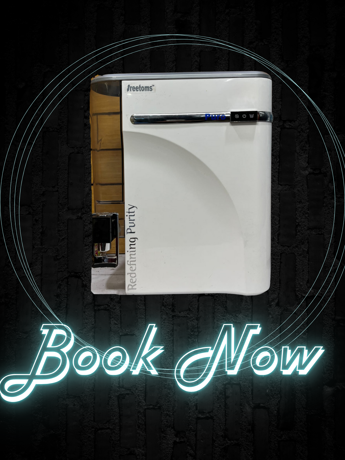 Sreetom RO PURE 4 in 1 Copper RO Water Purifier with 10 Stage Purification Filtration, UV, UF, TDS Adjuster and 12 Liter Large Storage Tank, Suitable for all type of water supply