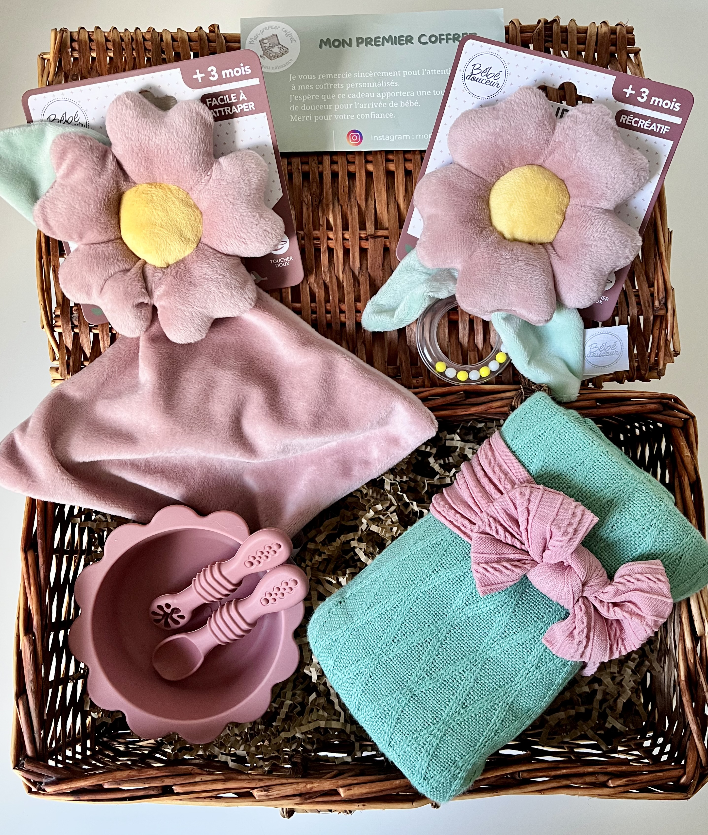 Coffret naissance "Fleur"