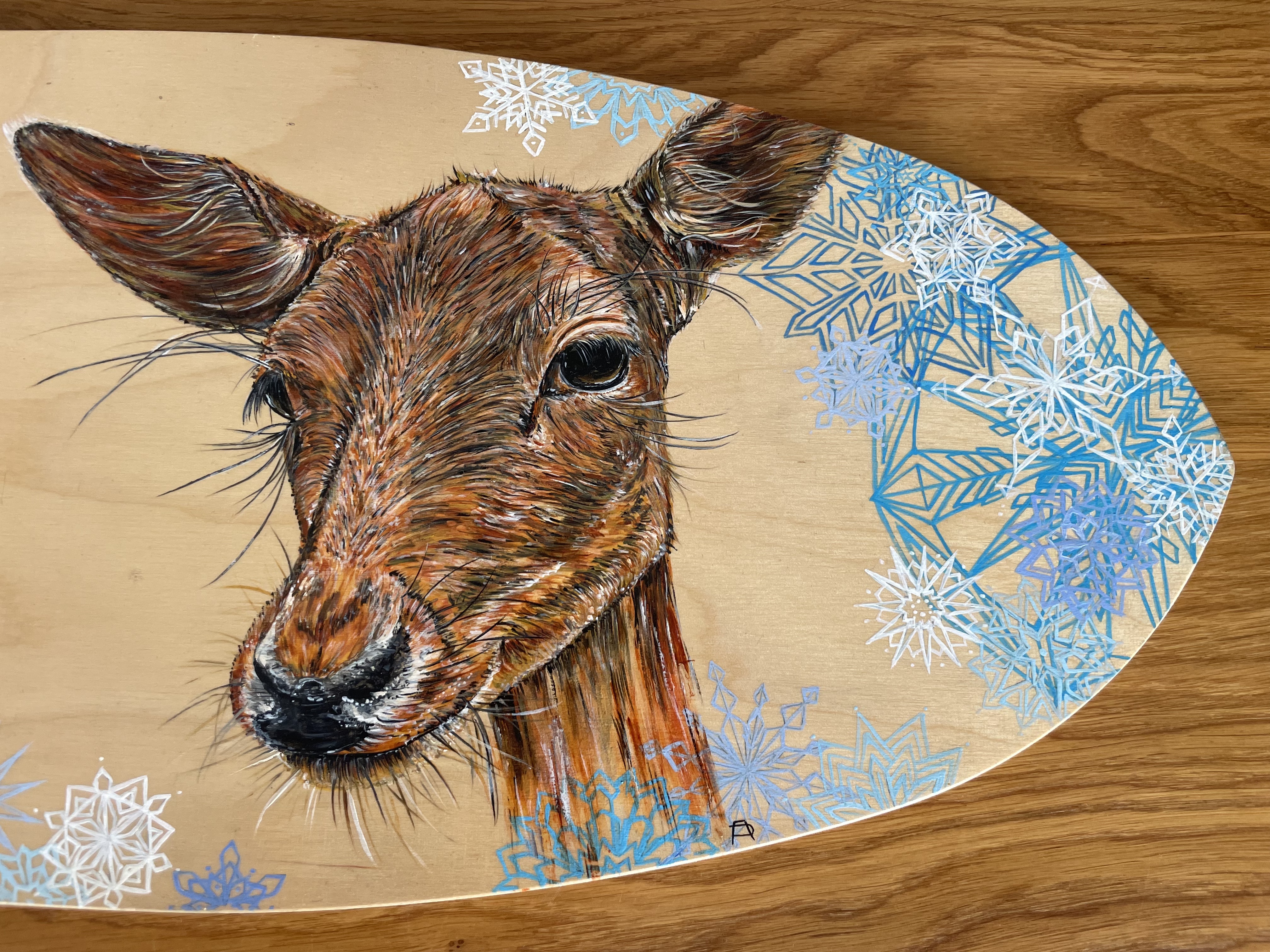 Halltal (Deer with Snowstars)
