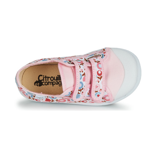 Basket basse rose à motifs