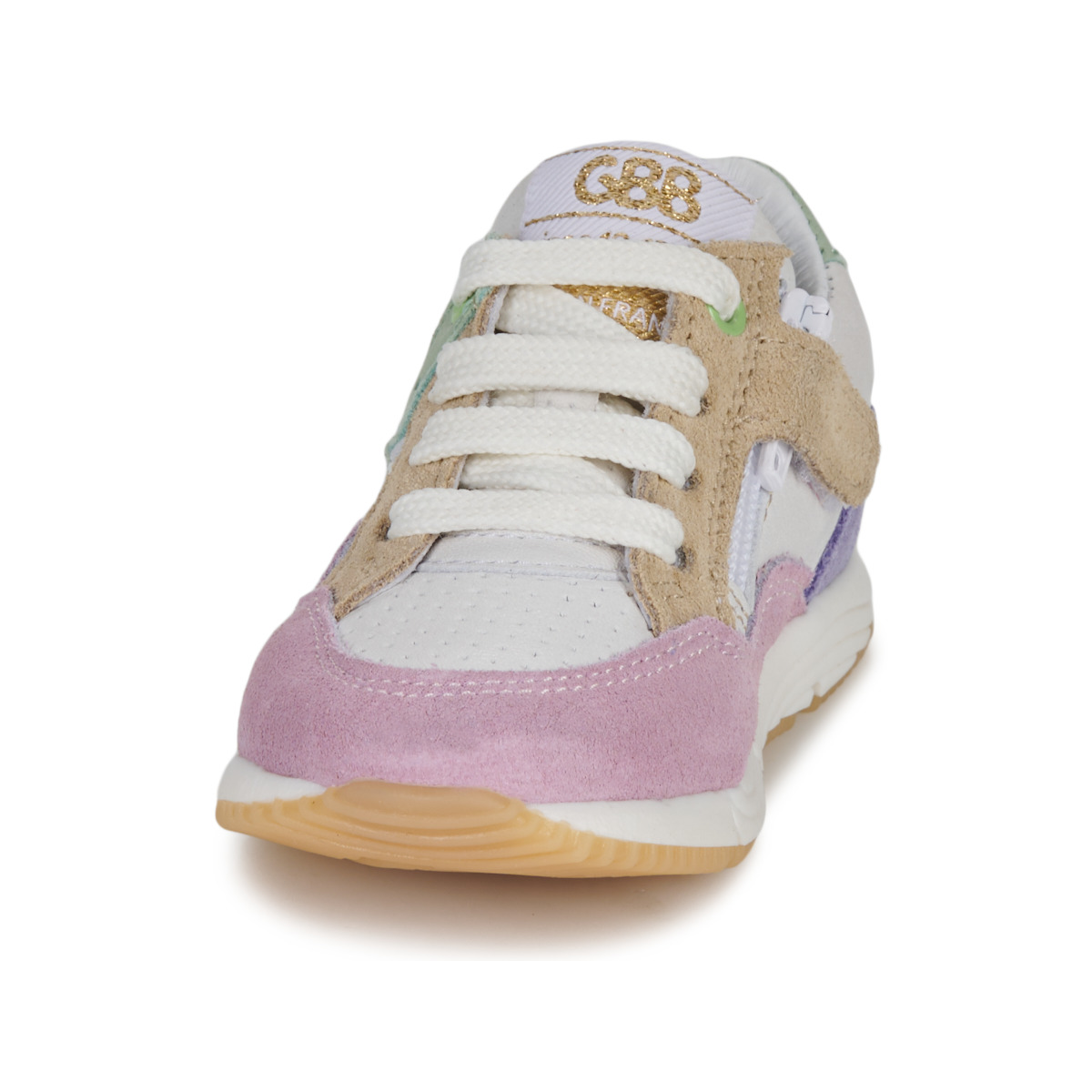 Basket GBB blanc/rose