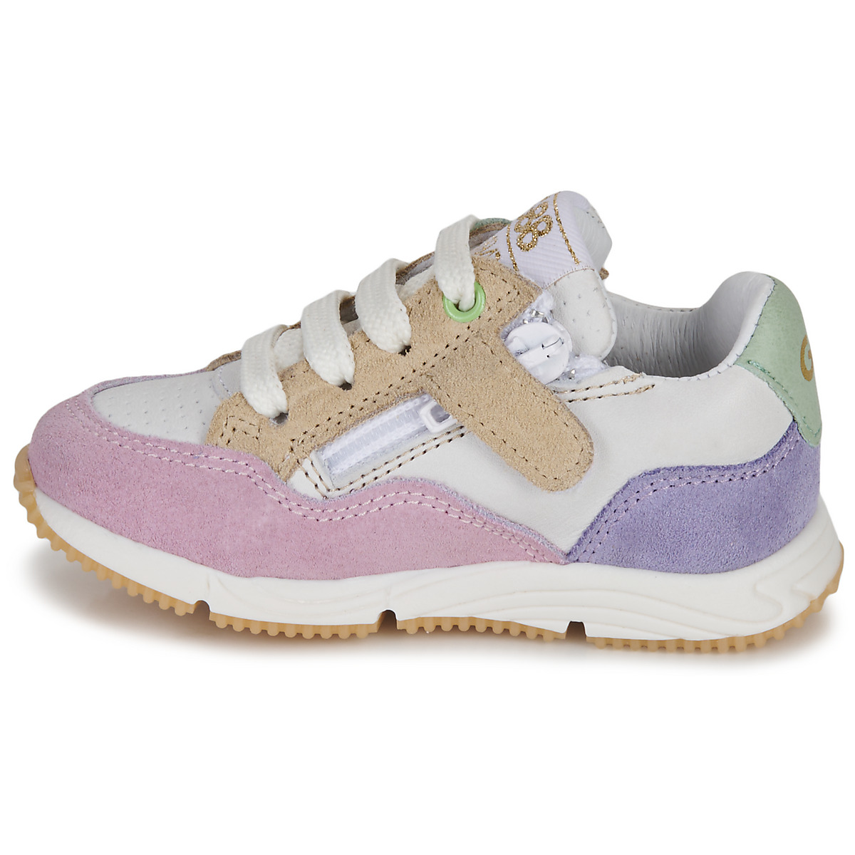 Basket GBB blanc/rose