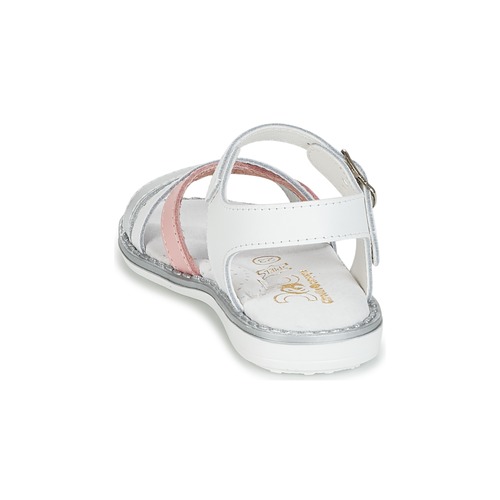 Sandale en cuir blanc 