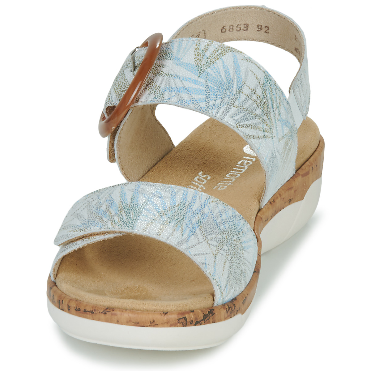 Sandales en cuir